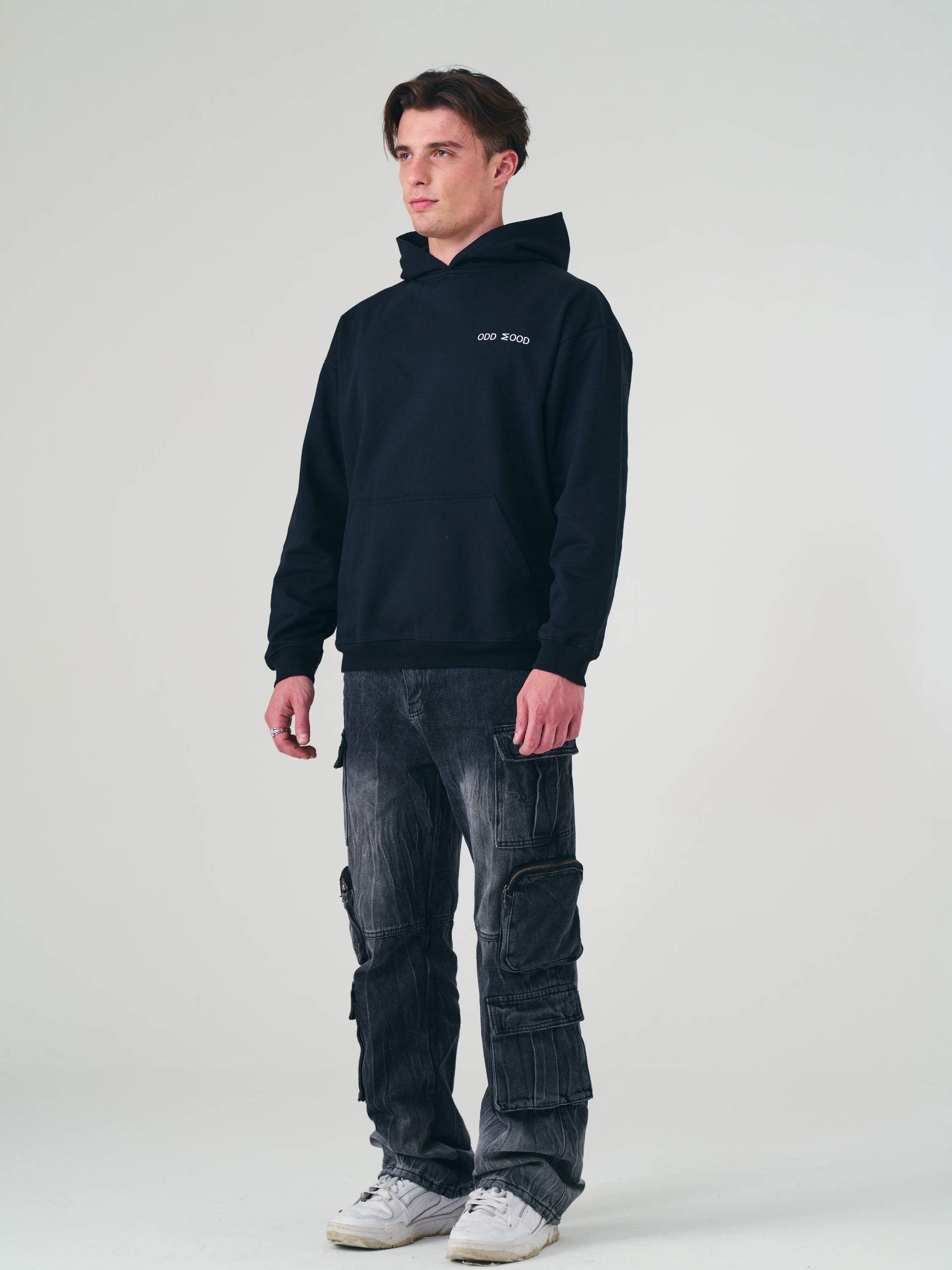 Odd Mood Receipts Hoodie - Black - view 5