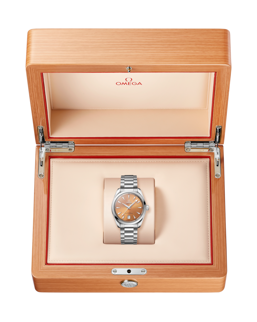 Omega Seamaster Aqua Terra Shades Co Axial Master Chronometersaffron Dial Men 38MM - view 4