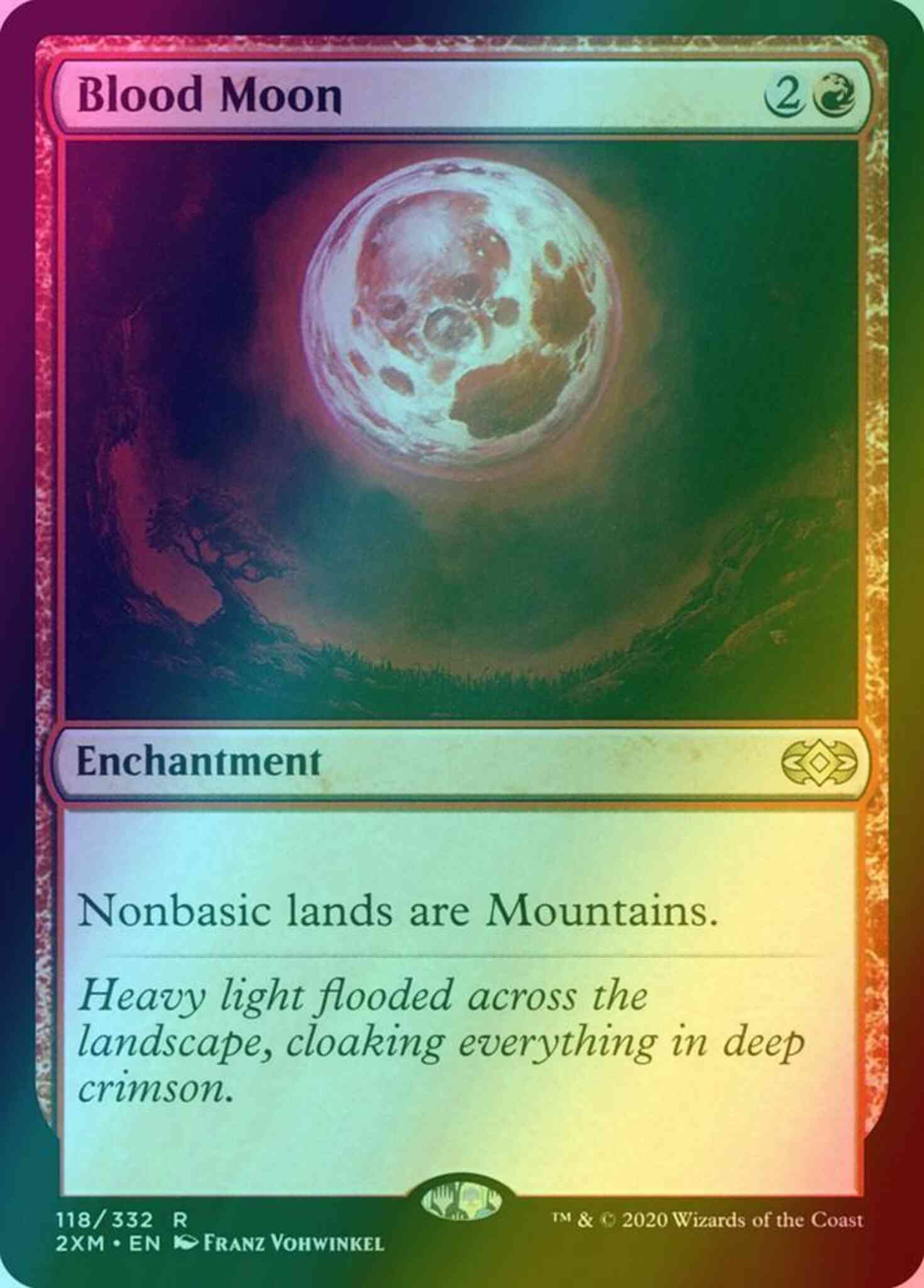 Blood moon 118 – Magic Blood Moon [118] [Double Masters] [Foil]