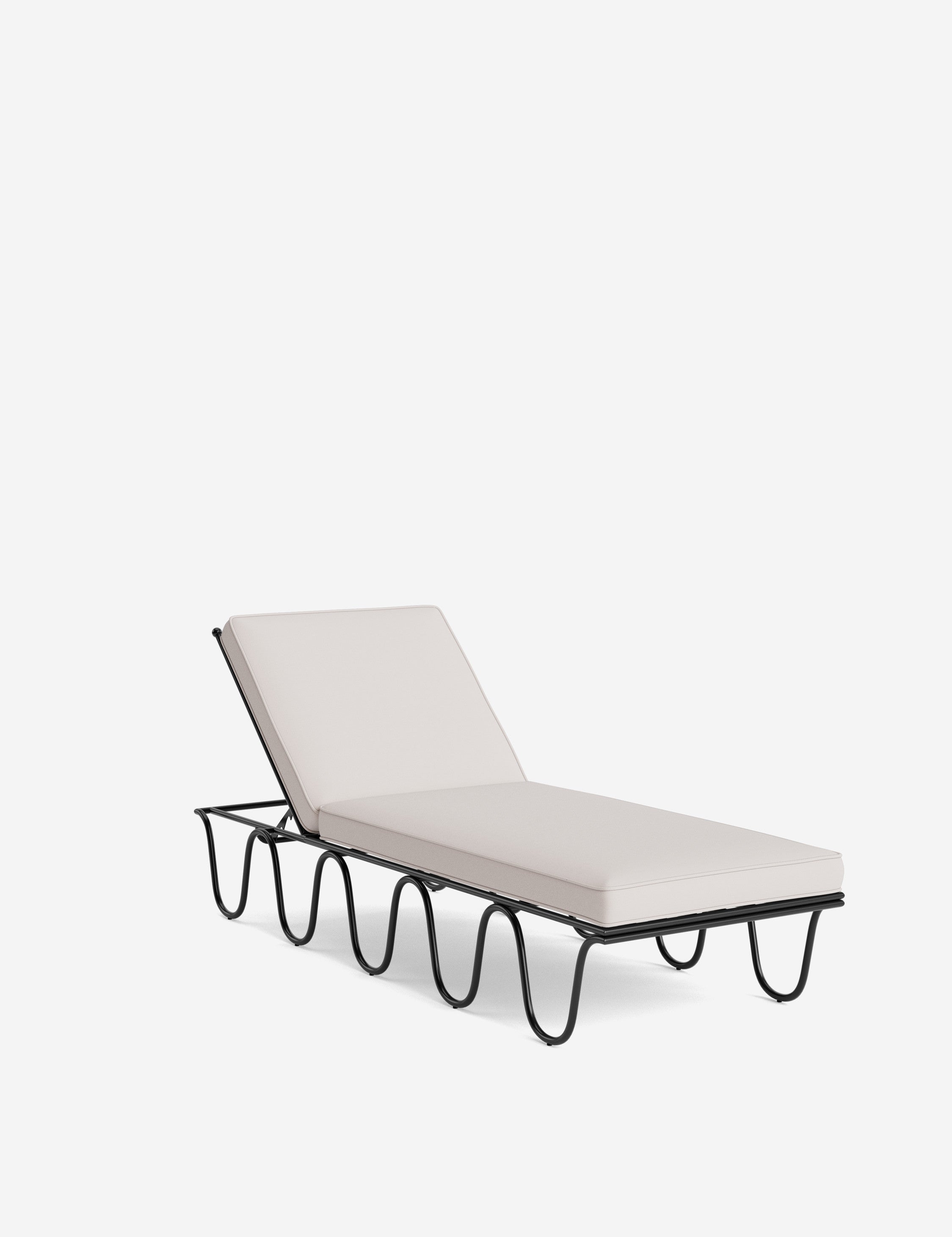 Lulu and Georgia Peggy Outdoor Chaise by Sarah Sherman Samuel