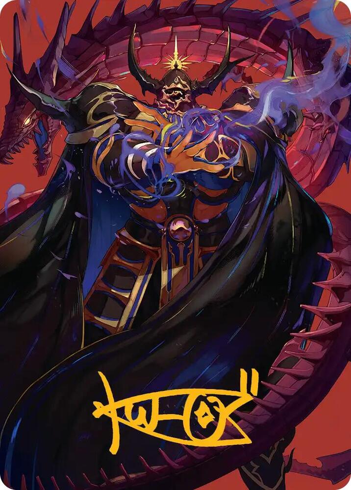 Golbez crystal collector – Magic 45/53 - Golbez, Crystal Collector Art Card [FINAL FANTASY: Art Series] [Gold-Stamped]
