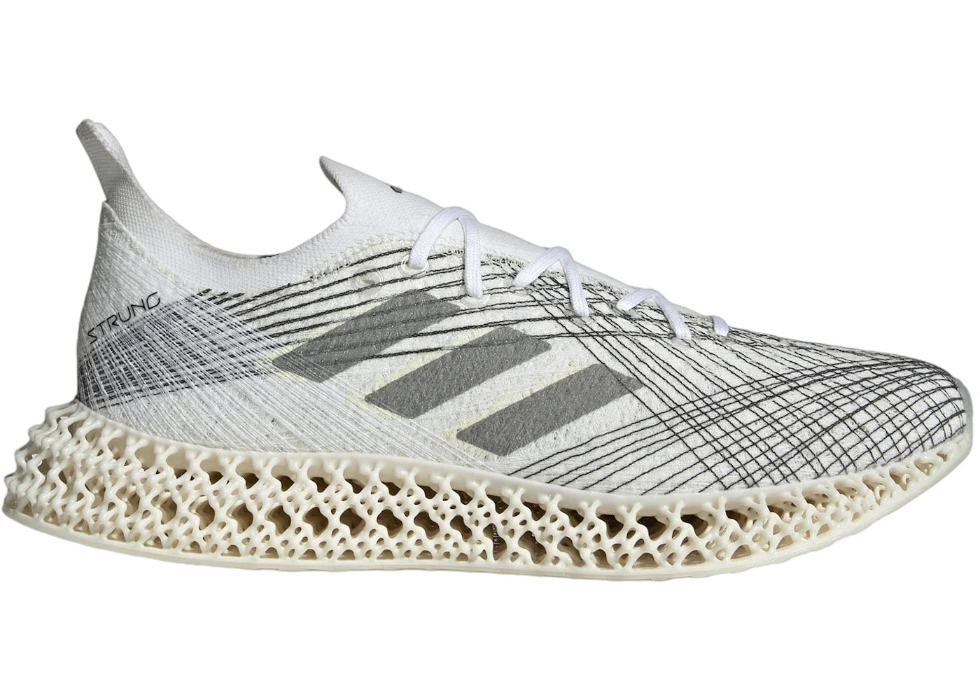 adidas 4DFWD Strung Cloud White Grey Core Black - view 2