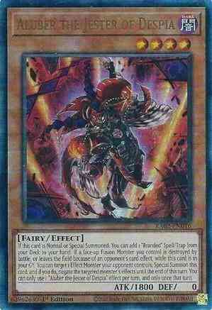 Yu-Gi-Oh! Aluber the Jester of Despia - RA02-EN016 - Prismatic Ultimate Rare - 1st Edition