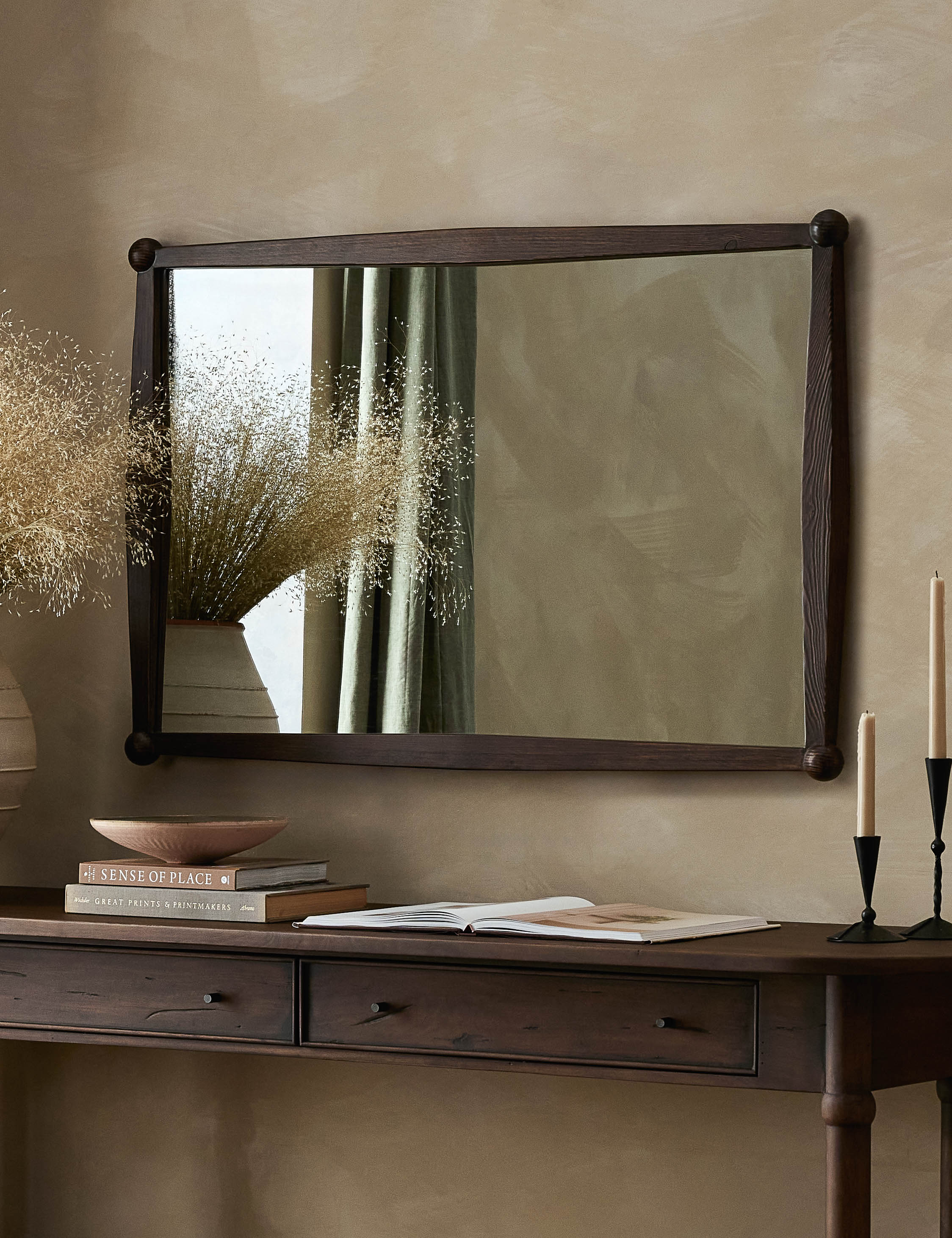Lulu and Georgia Declan Mirror by Amber Lewis x Four Hands - view 2