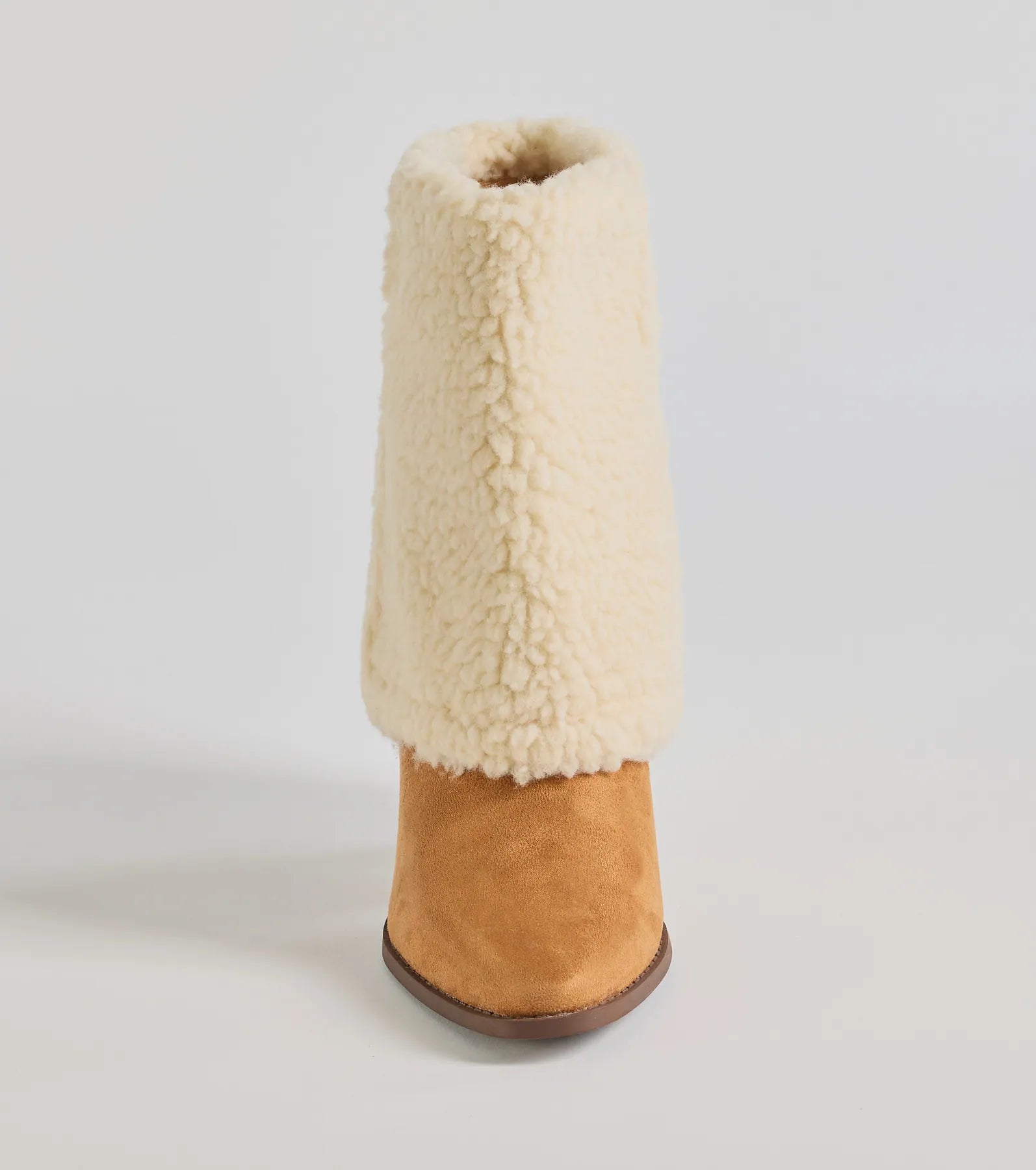 Windsor Cozy Vibes Faux Sherpa Foldover Booties - view 3
