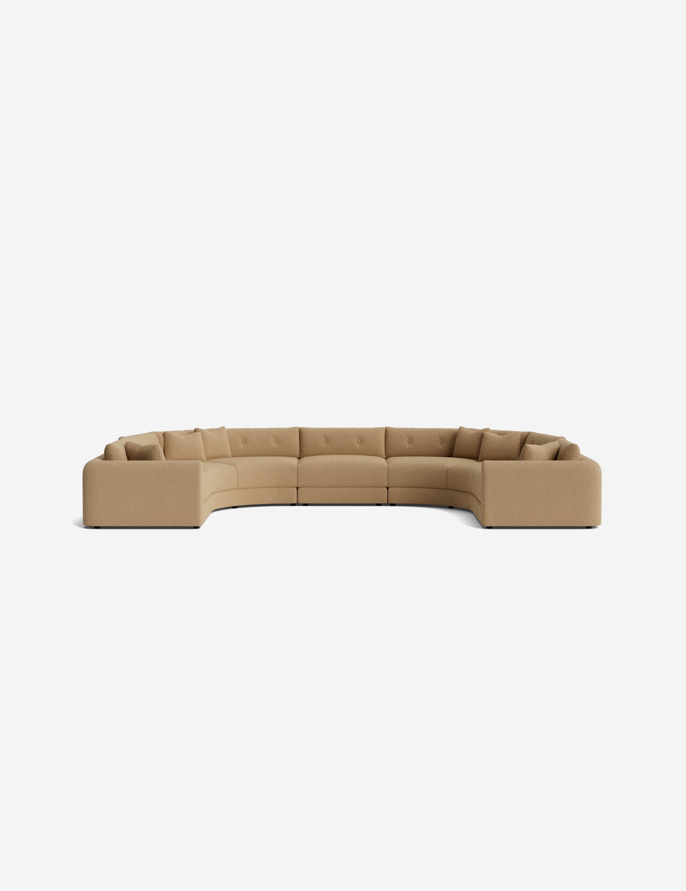 Lulu and Georgia Rosado Modular U-Shaped Sectional Sofa