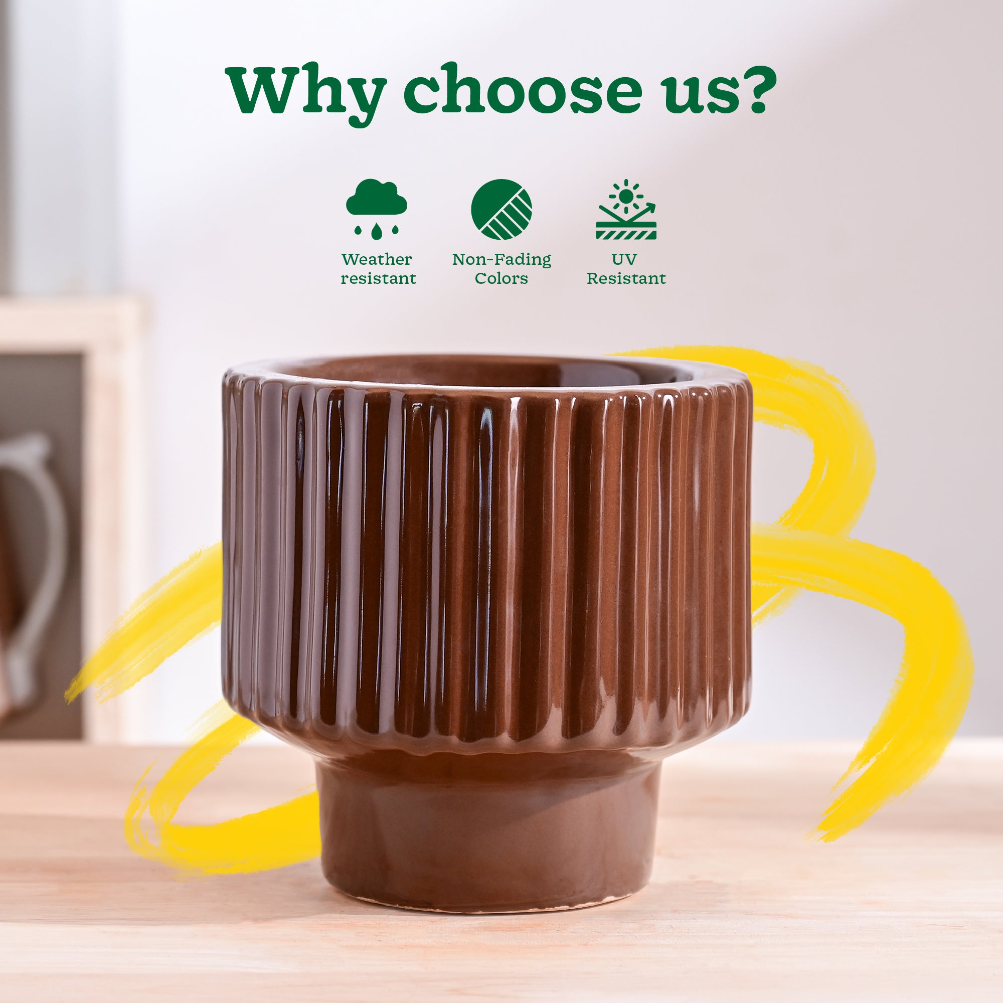 Ugaoo Forms of Love Ceramic Planter - view 38