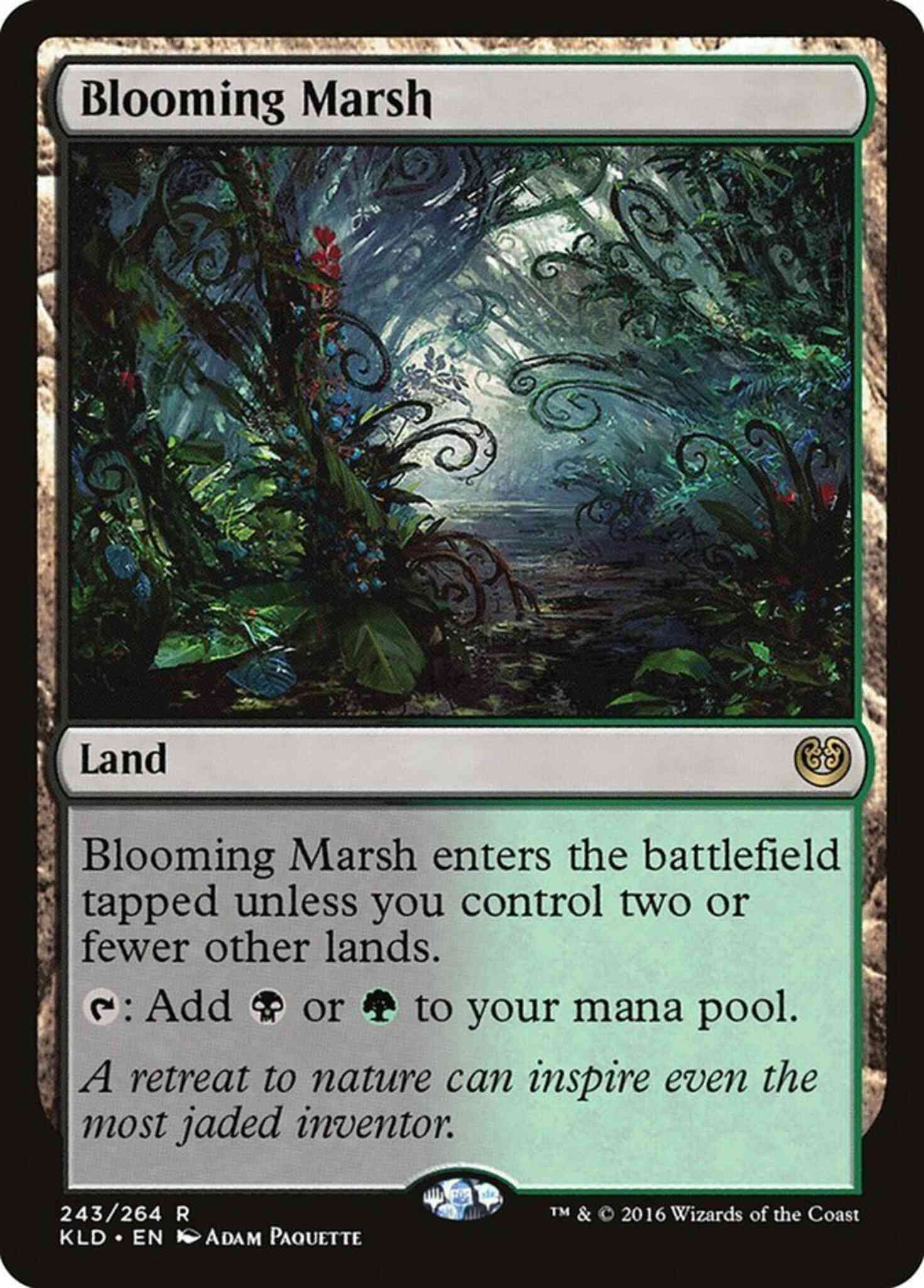 Blooming marsh 243 – Magic Blooming Marsh [243] [Kaladesh] [Non-Foil]