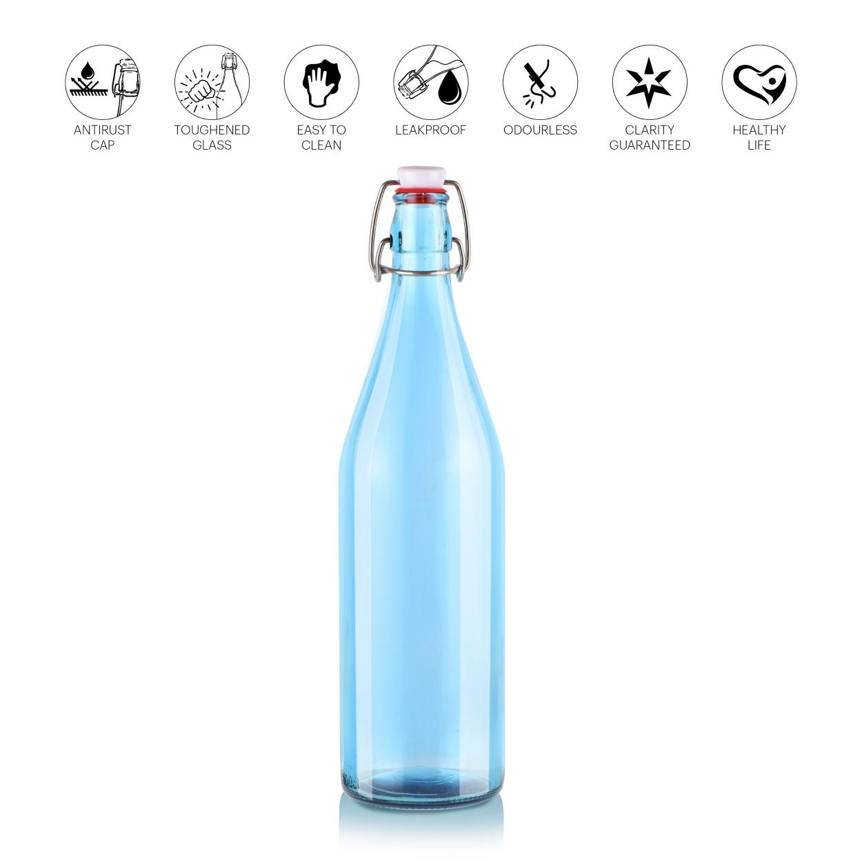 Cello Aquaria Glass Water Bottle, 1000ml - view 23