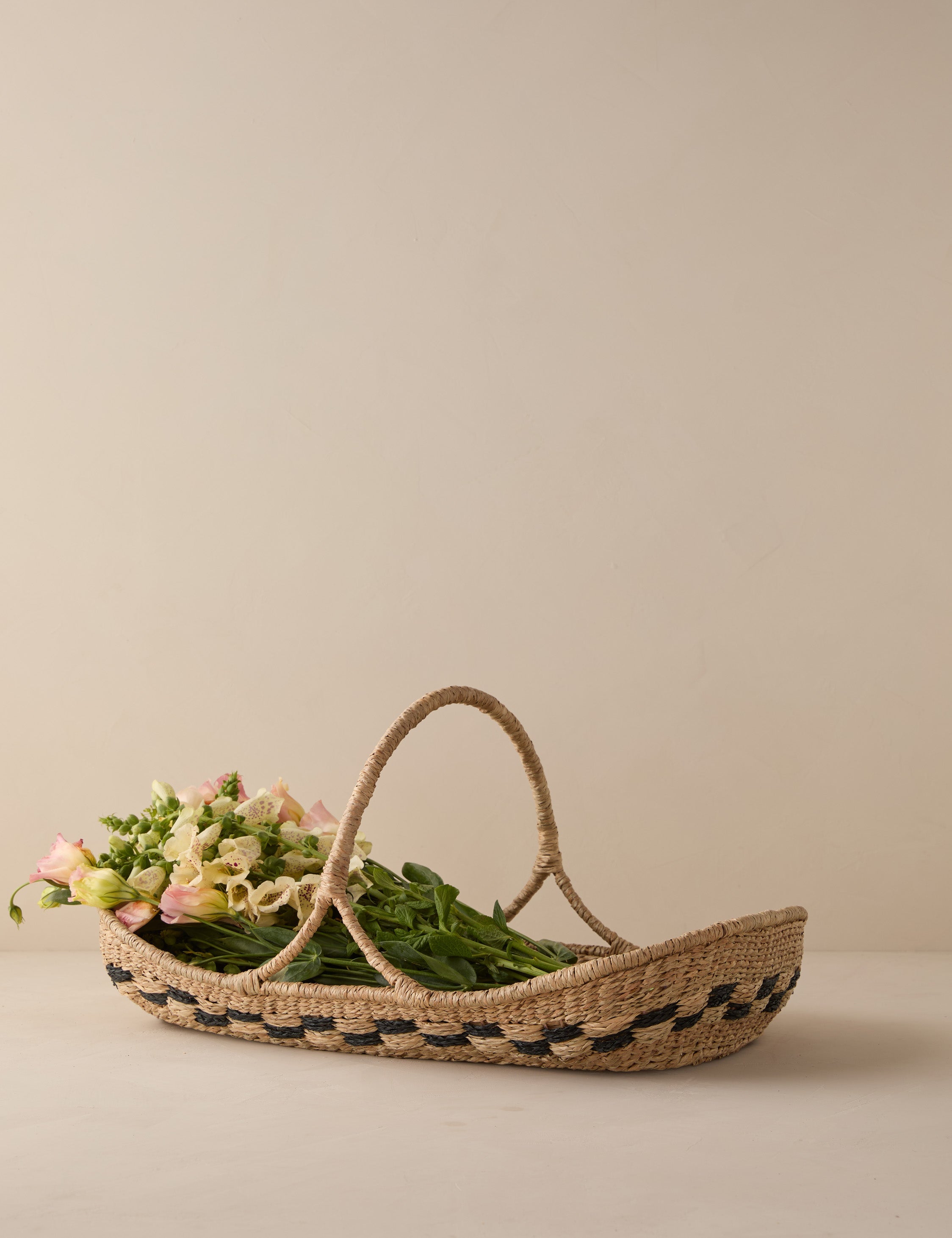 Lulu and Georgia Kemble Woven Handled Basket by Heidi Caillier