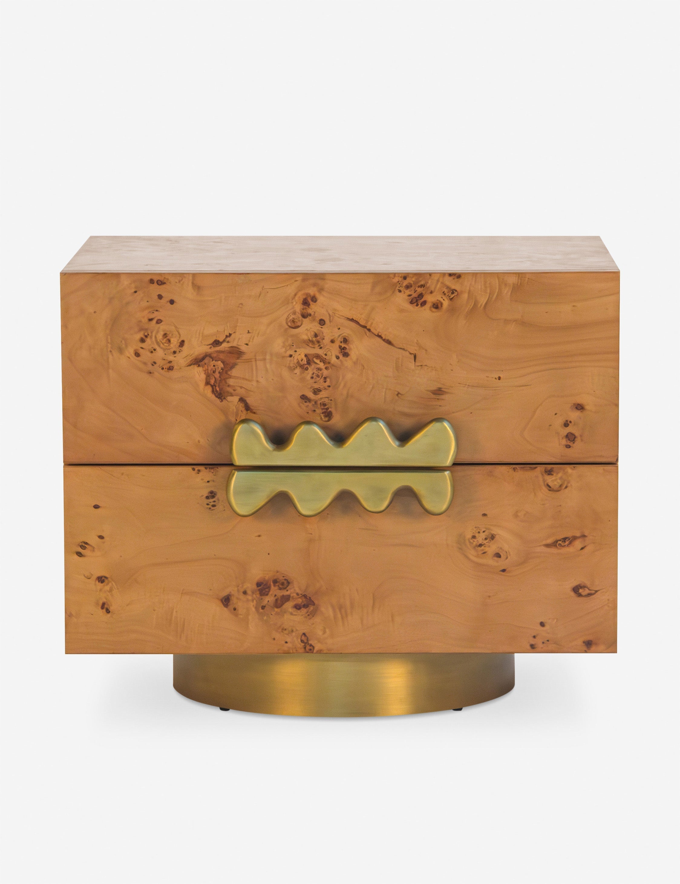 Lulu and Georgia Bertone Nightstand – Natural Burl