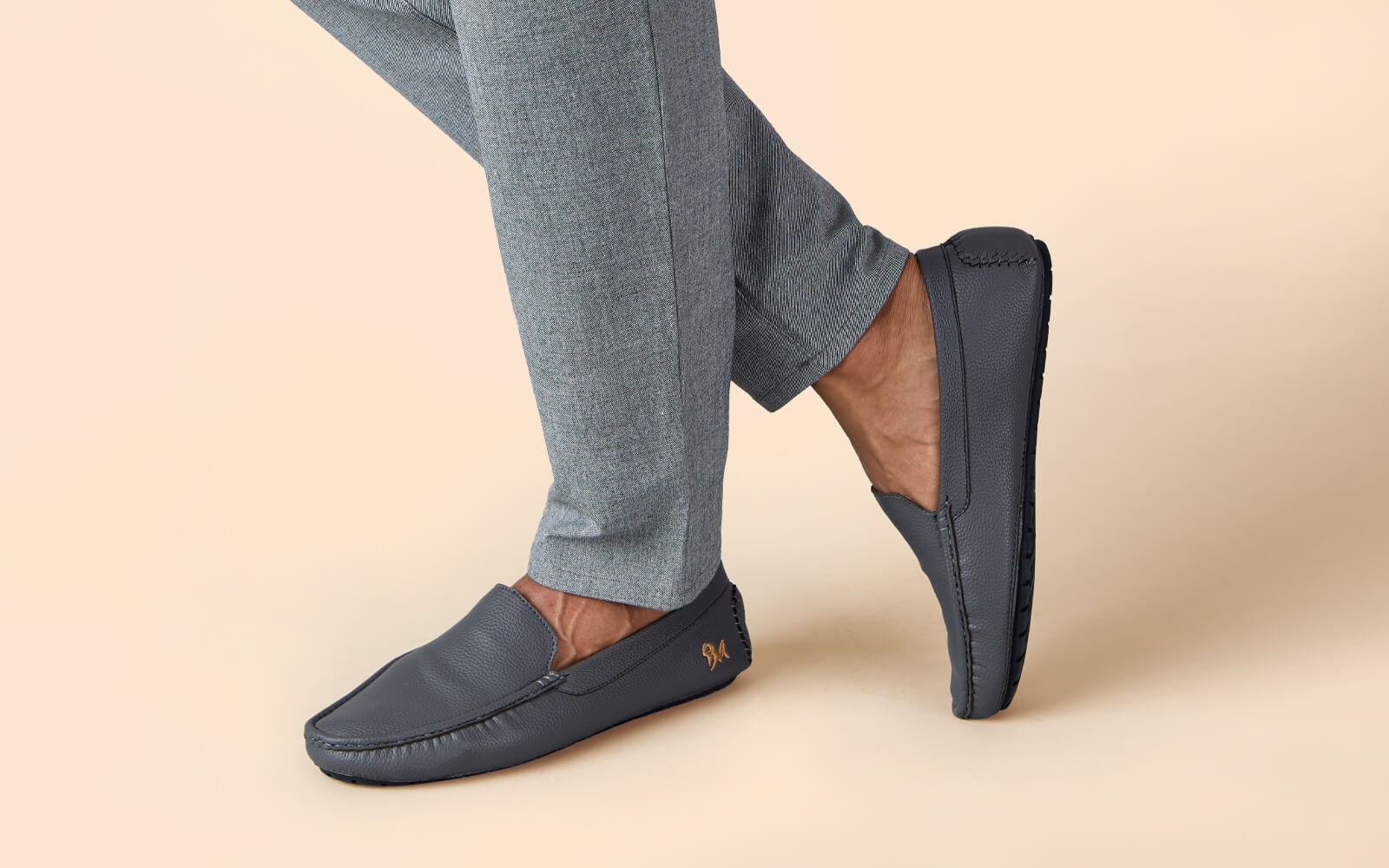 Neeman's Dapper Loafers : Grey - view 9