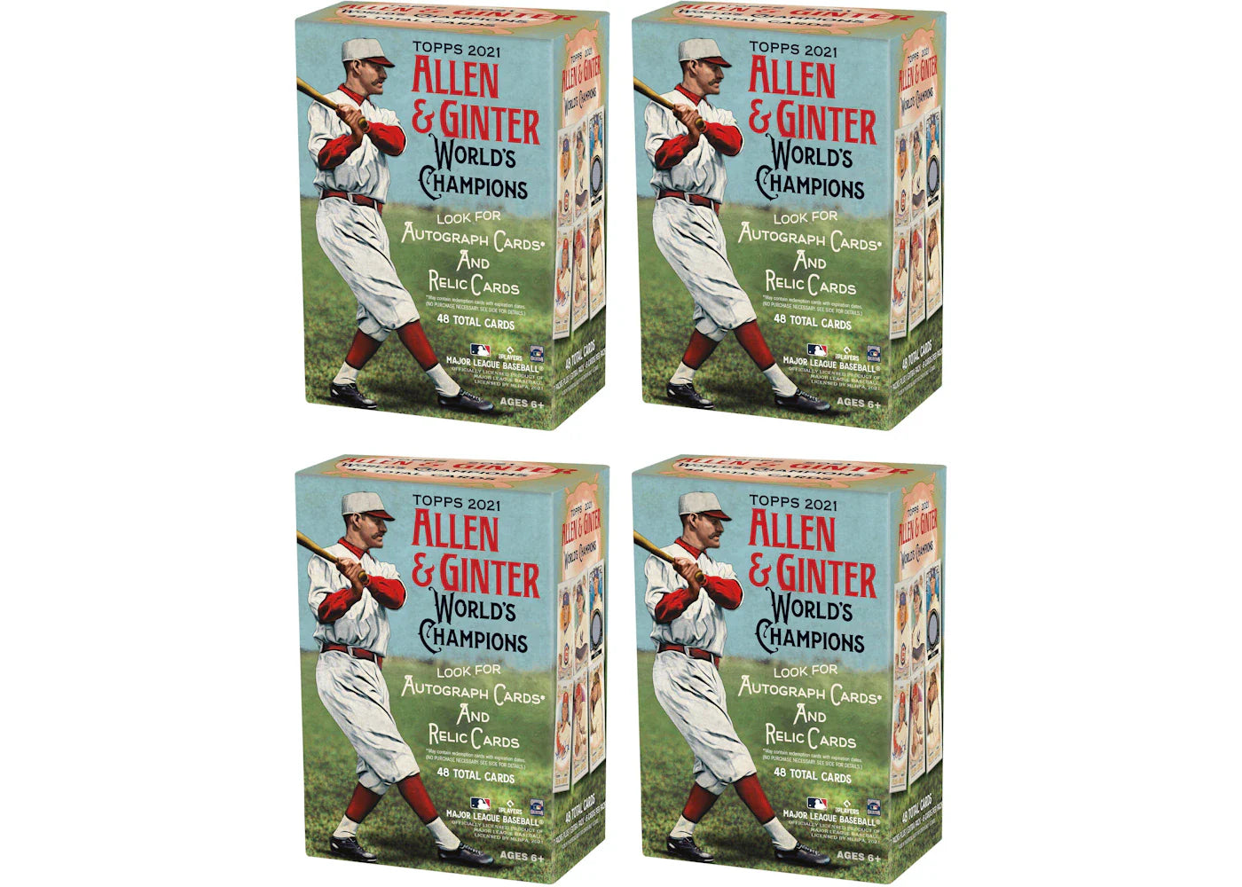 Allen ginter baseball – 2021 Topps Allen & Ginter Baseball Blaster Box 4x Lot