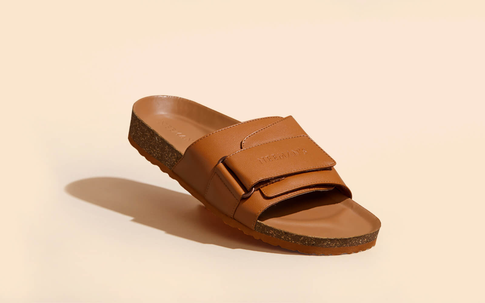 Neeman's Cork Slides : Tan