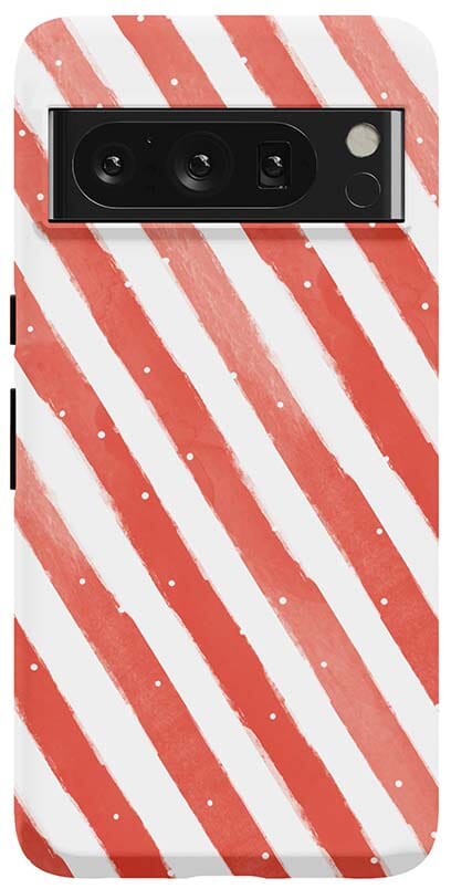 Casetry Candy Cane Lane | Peppermint Stripes Case - view 48