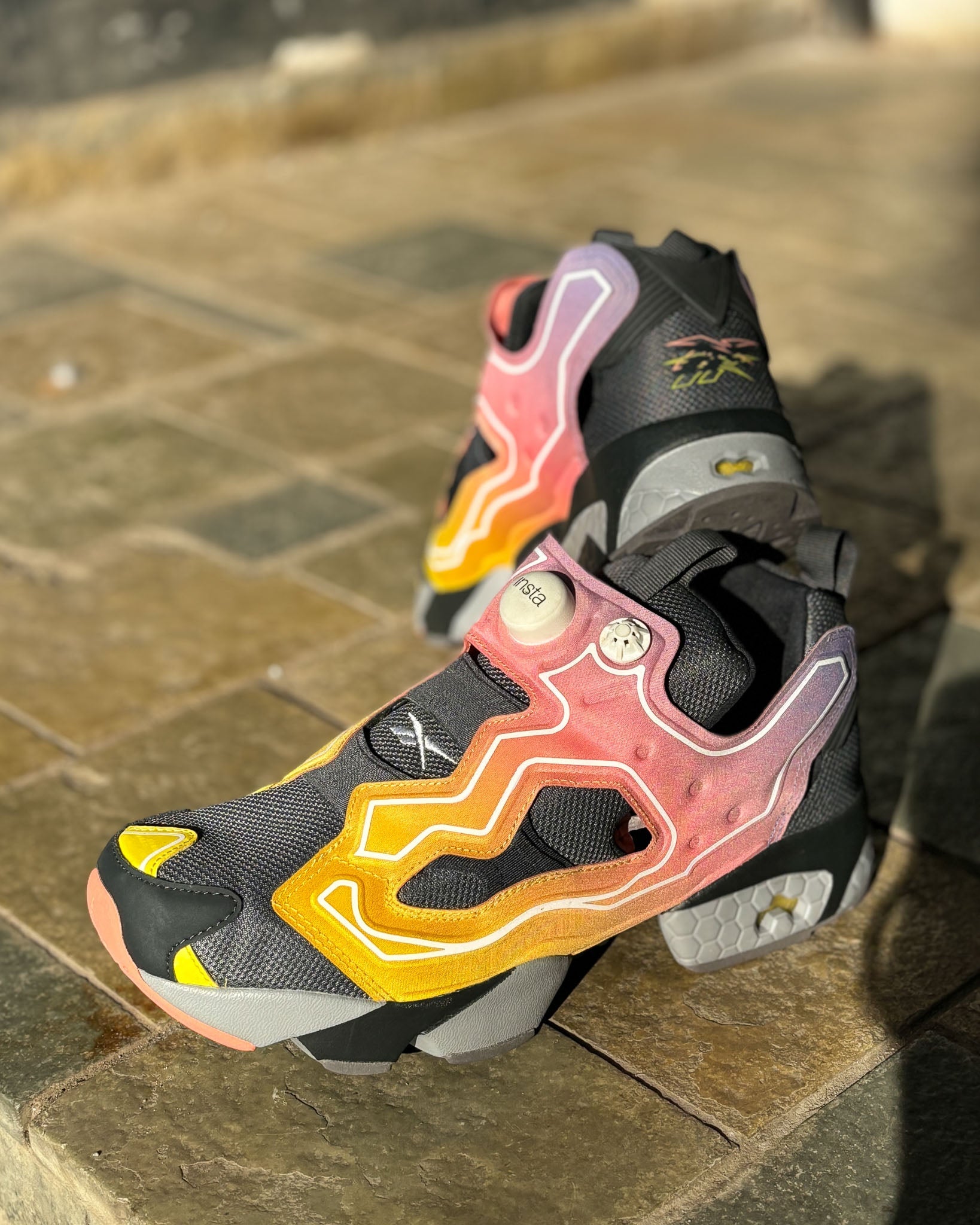 Reebok Classic Colourblock Running Shoes - view 3