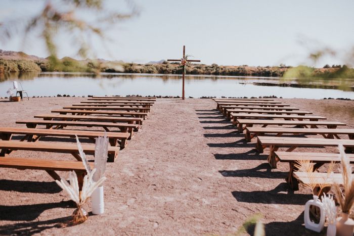 fiftyflowers.com Trendy Minimalist Desert Wedding - view 8