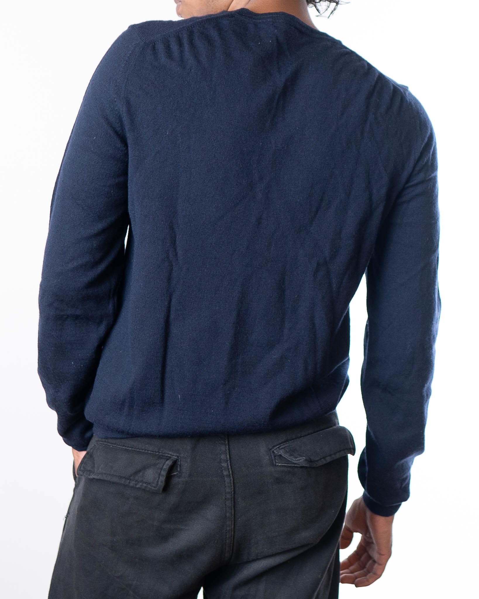 Burberry Cashmere Sweater - Navy - view 2