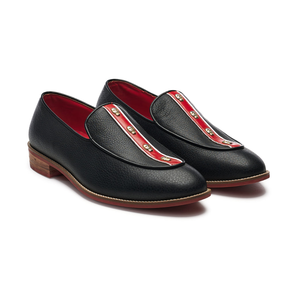Banjaaran India Cranium Loafers Men – Coal