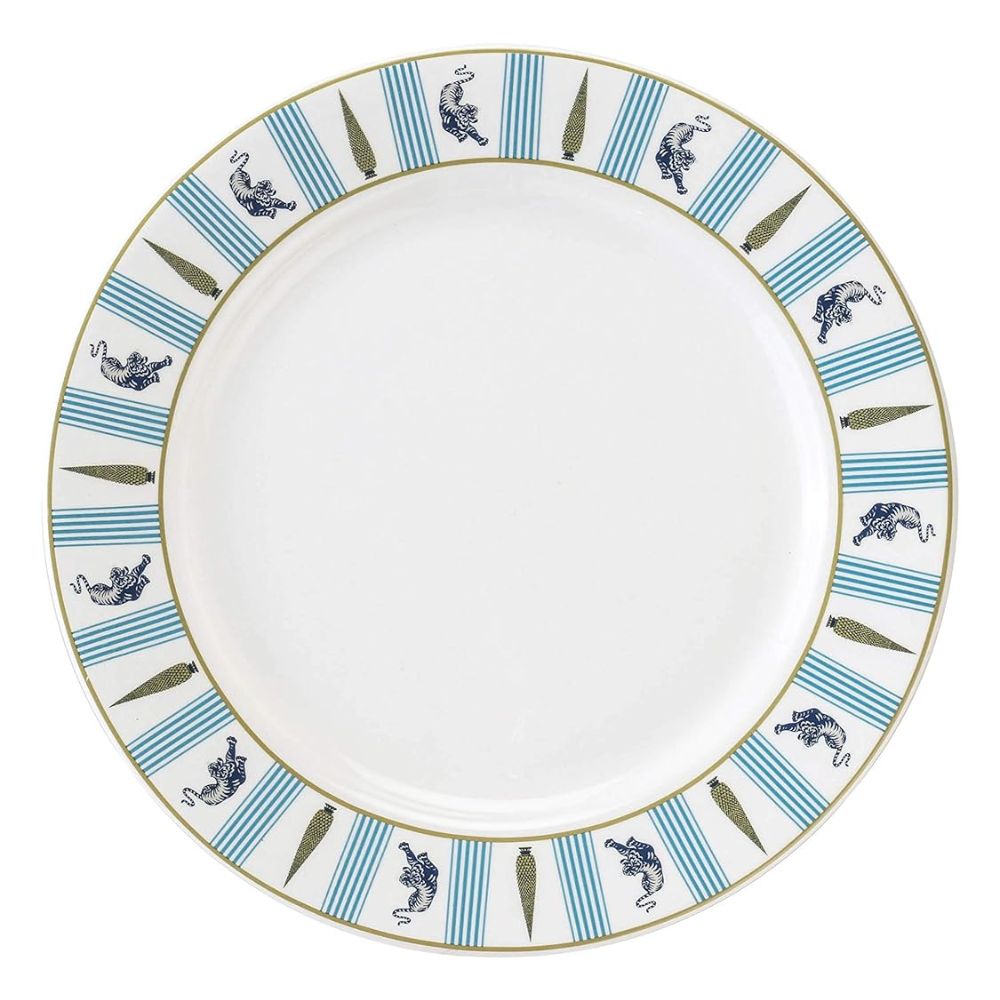 India Circus Ceramic Mystical Gardens Dinner Plate | 1 Pc - view 3