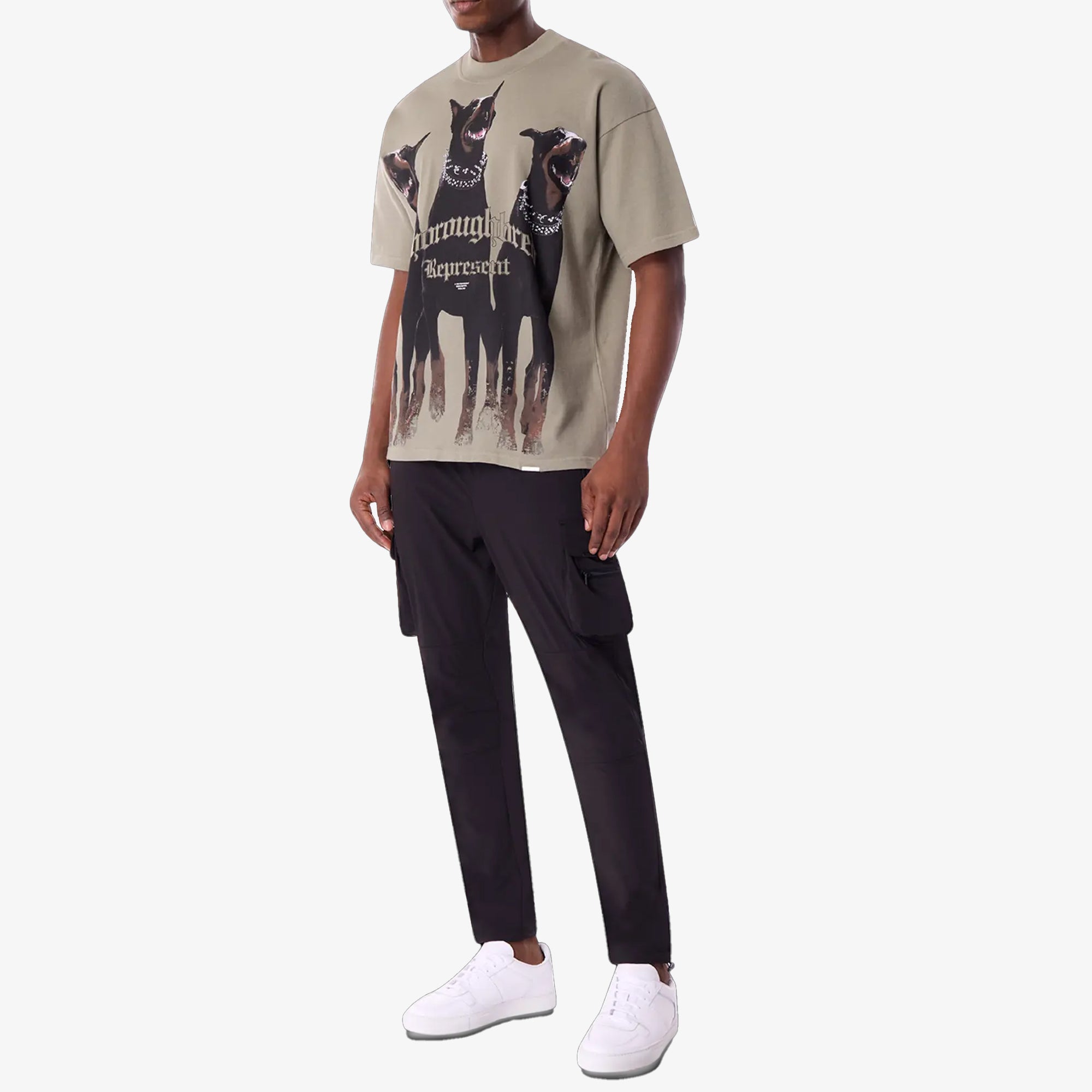 Represent | Thoroughbred T-shirt { Green - view 6