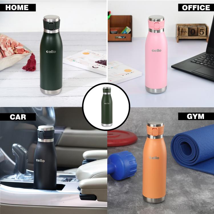 Cello Duro Jet Flask, Vacusteel Water Bottle - view 97