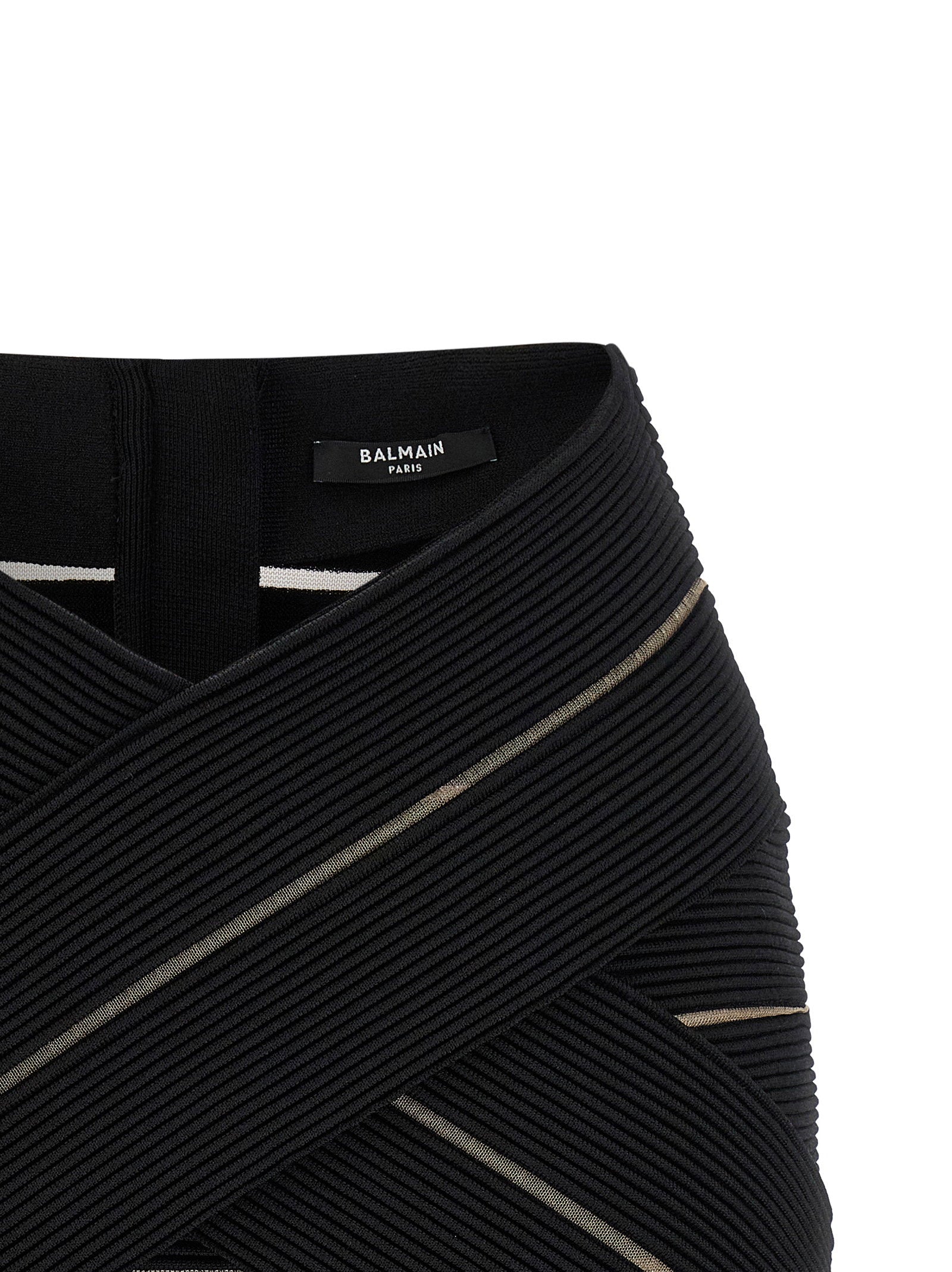 Balmain V-shaped Waist Skirt - view 3