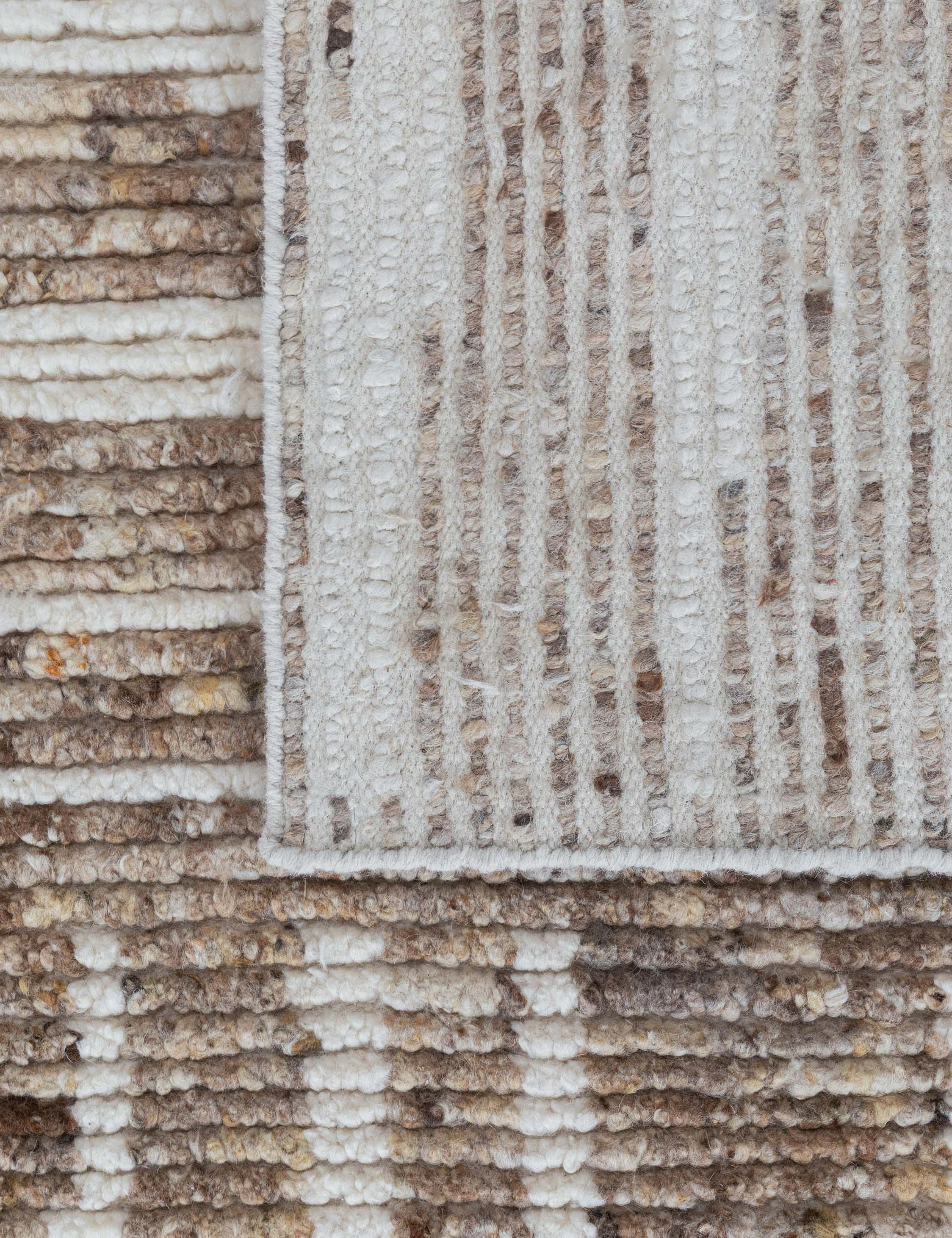 Lulu and Georgia Isamu Hand-Knotted Wool Rug – Brown - view 2