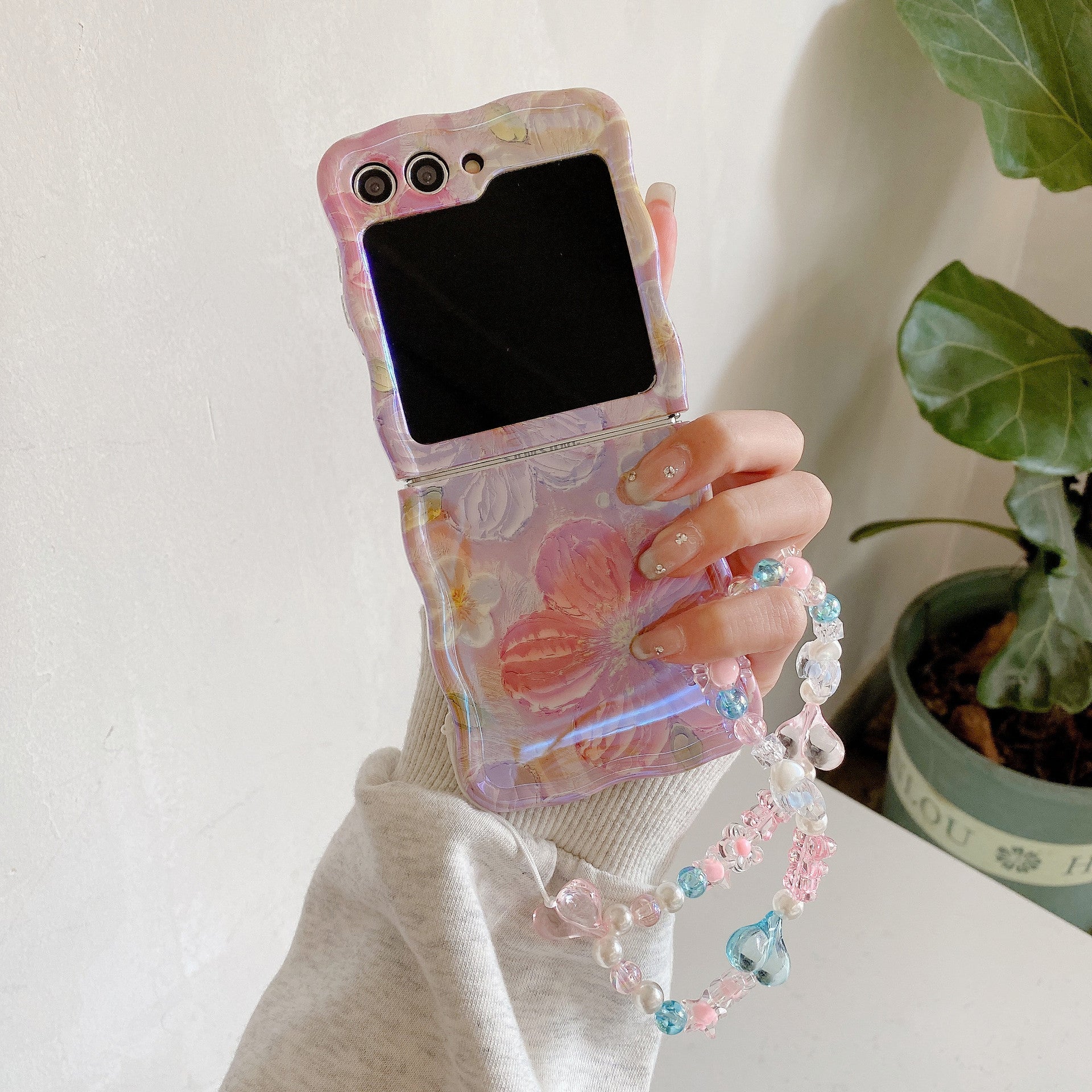 Peeperly Artistic Camellia Blooms Case with Charm - Samsung - view 5