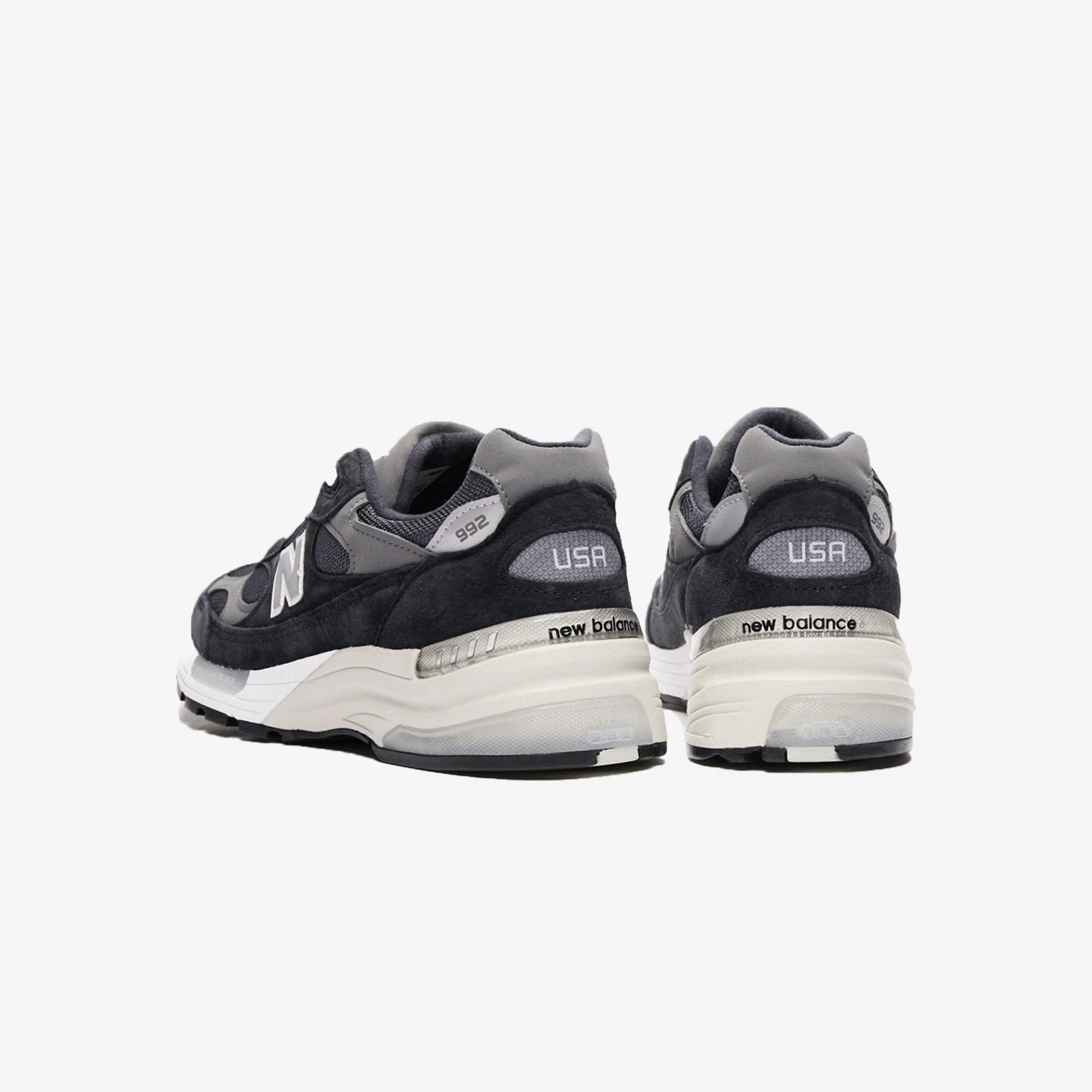 New Balance | 992 { NAVY/GREY - view 2
