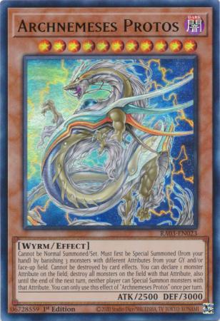 Yu-Gi-Oh! Archnemeses Protos - RA03-EN023 - Ultra Rare - 1st Edition