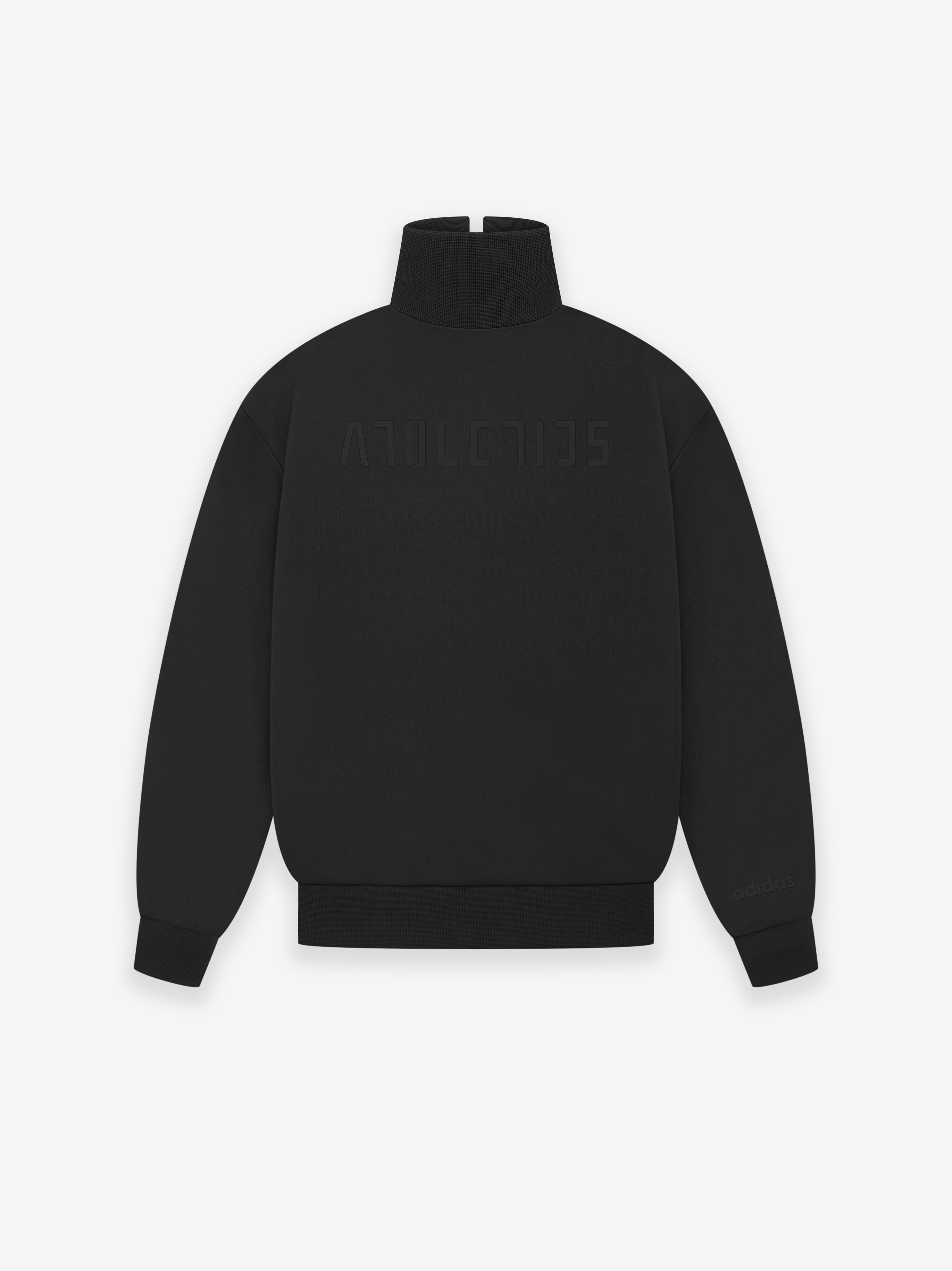 FEAR OF GOD ATHLETICS Womens Tricot Mockneck – Black