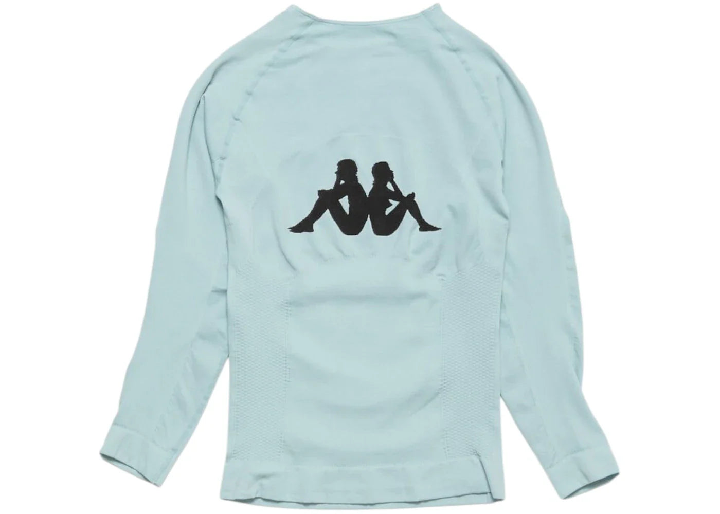 Acne Studios x Kappa Long Sleeve Logo T-shirt Blue/White - view 2