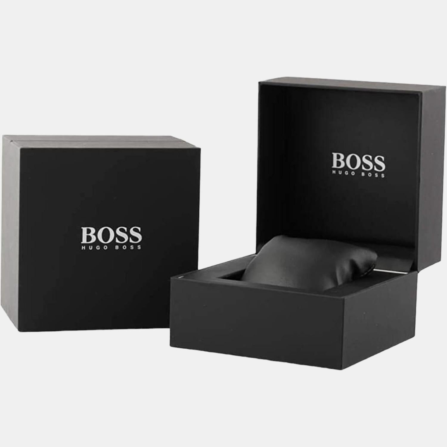 Boss Commissioner Men Quartz Silver Dial Analog Stainless Steel Watch 1513835 - view 4