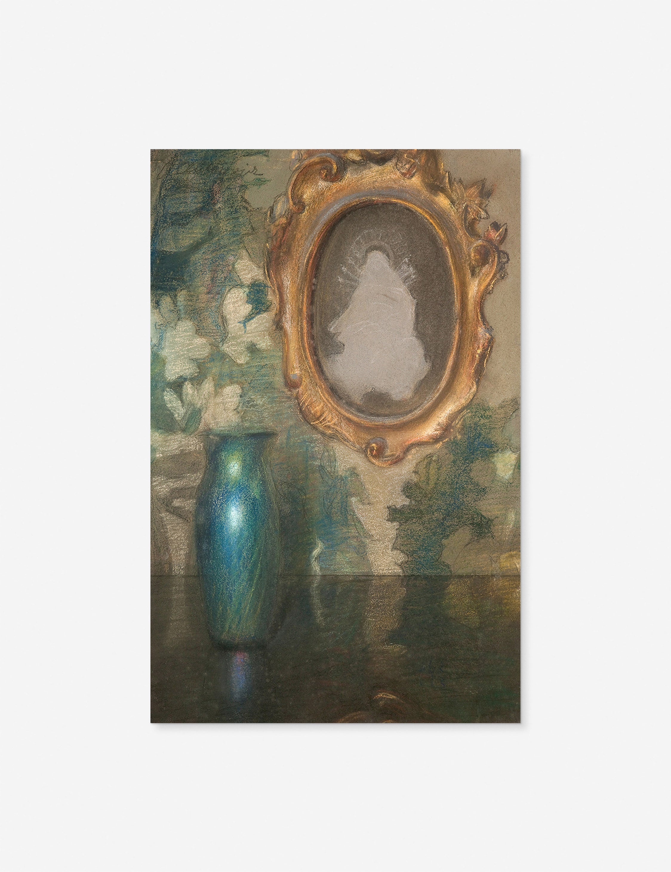 Lulu and Georgia Still Life Print by Teodor Axentowicz
