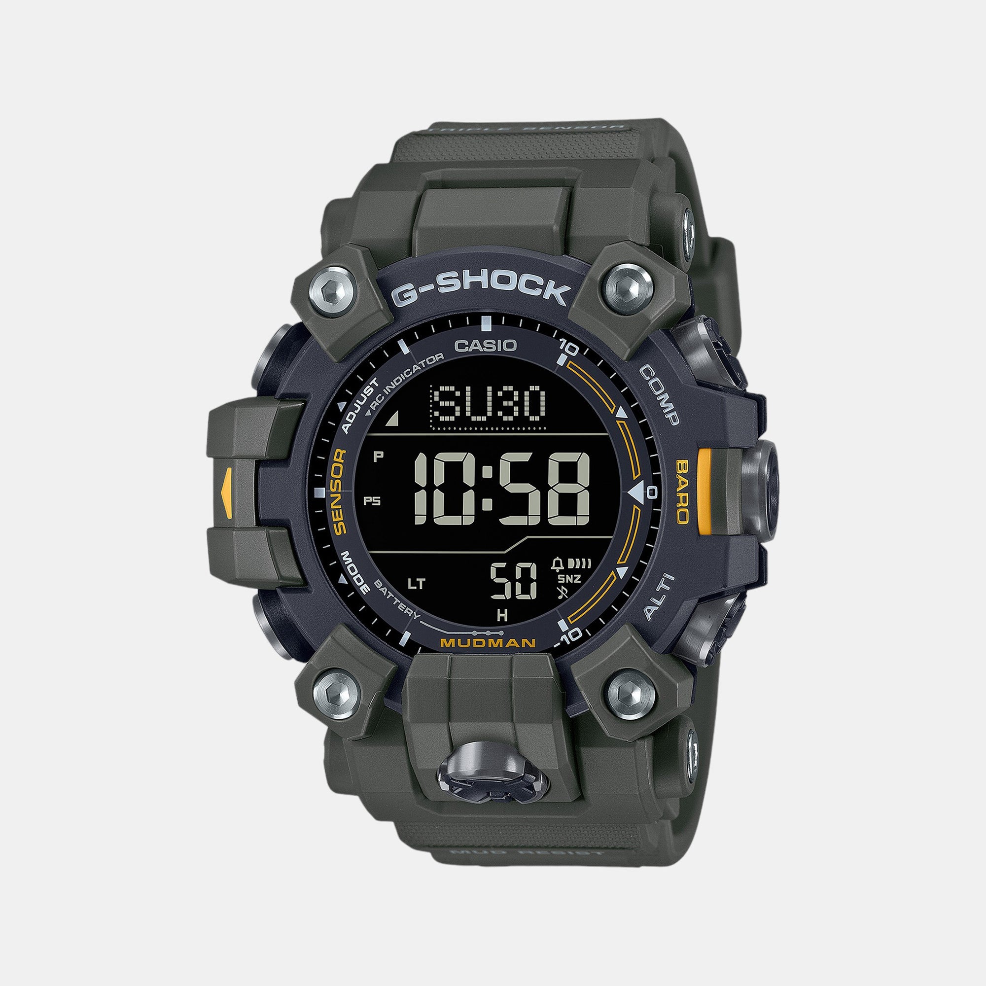Casio G-Shock Men Quartz Black Dial Digital Resin Watch G1445