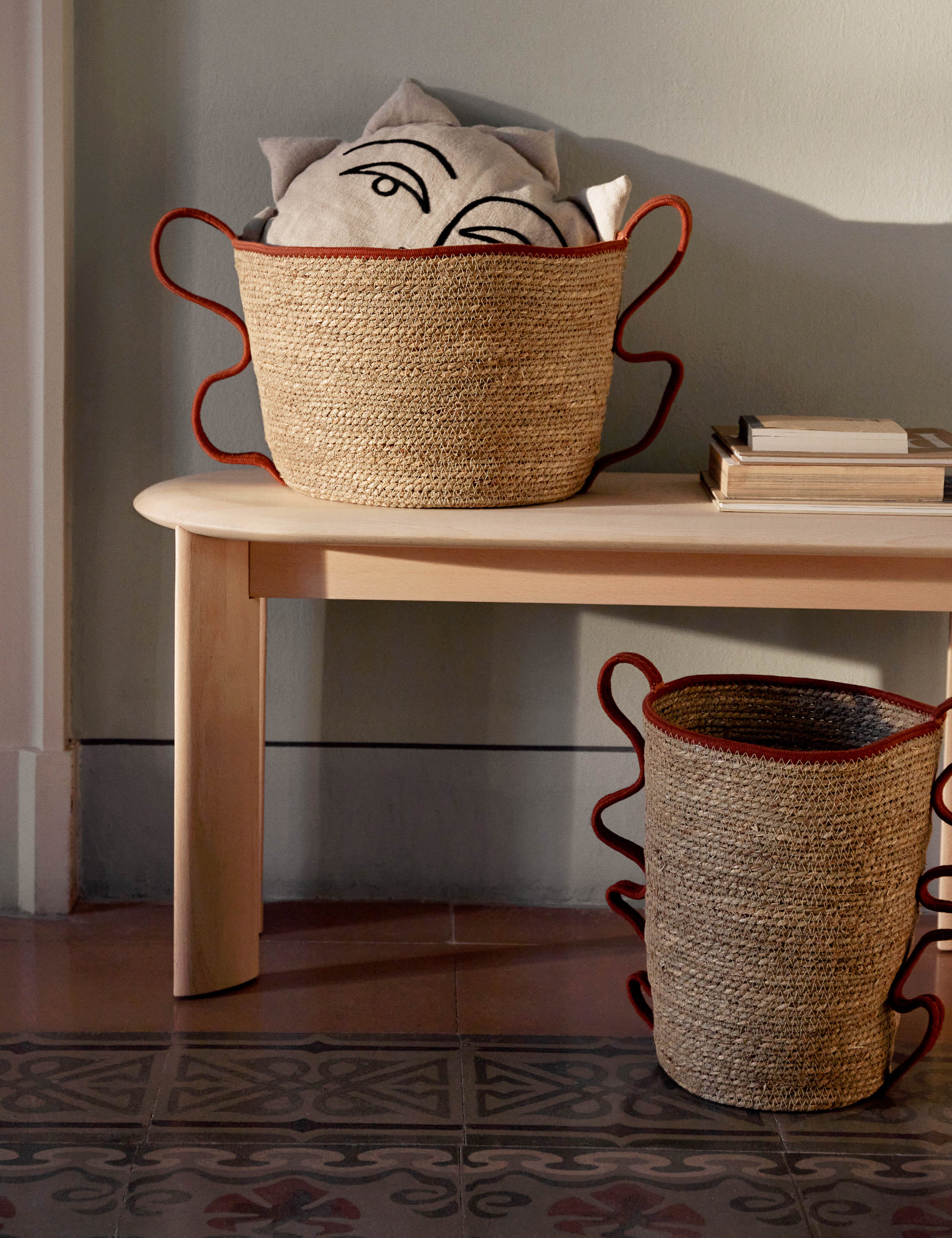 Lulu and Georgia Verso Baskets (Set of 2) by Ferm Living - view 5