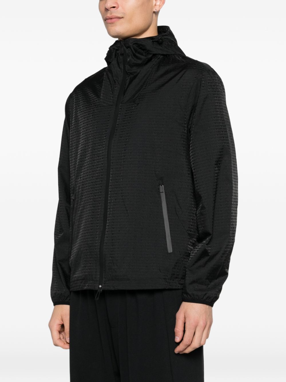 Emporio Armani Nylon blouson jacket – 100% Polyamide - view 2