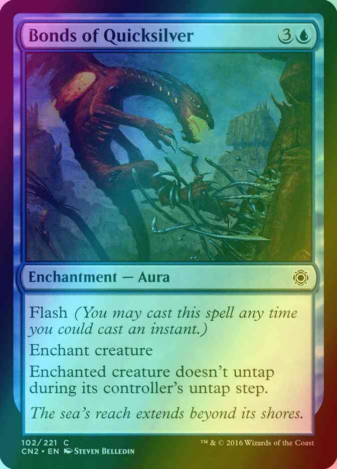 Magic Bonds of Quicksilver [102] [Conspiracy Take The Crown] [Foil]