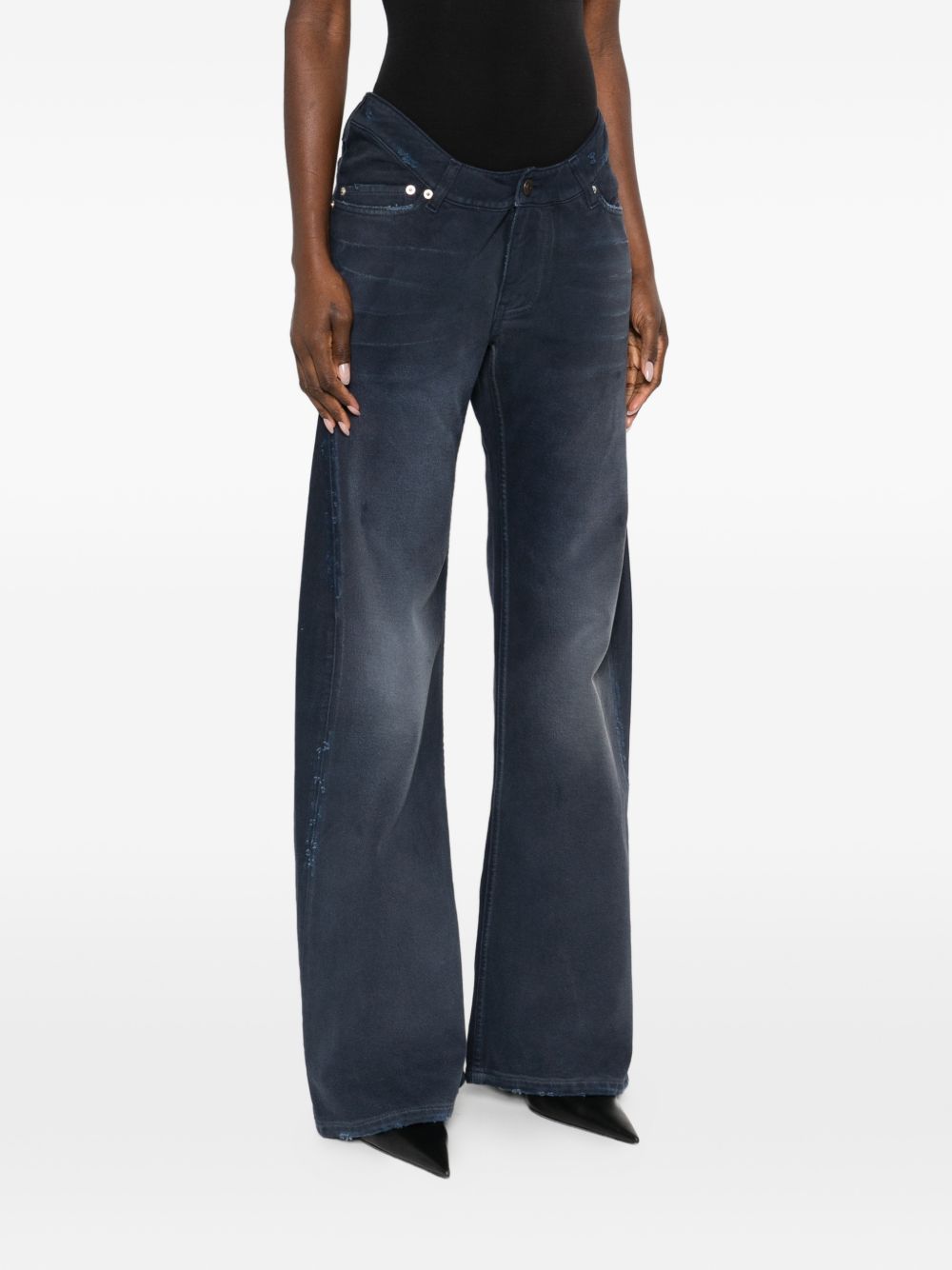 Balenciaga Frayed Denim Jeans – Cotton 100% - view 2