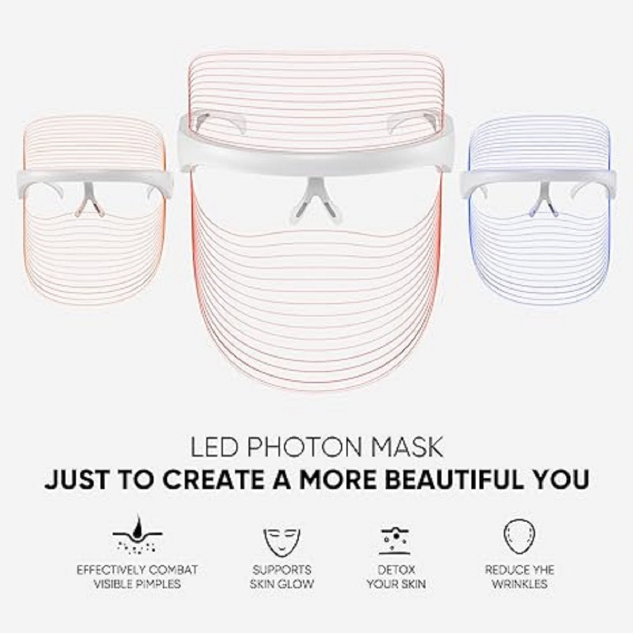 Fab Alchemy FabGlow™ 3-in-1 LED Beauty Mask - view 2