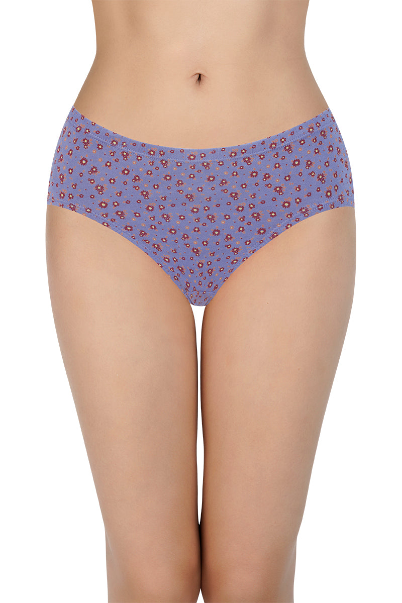 every de 100% Cotton Hipster Panty Pack (Pack of 3) - D020 - Multi - view 2