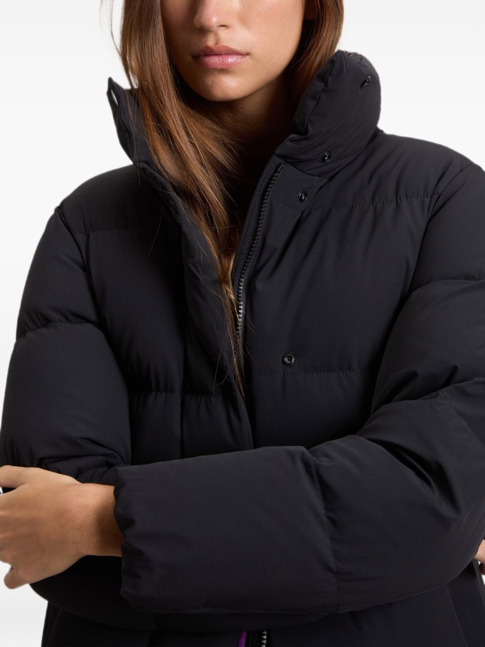 WOOLRICH Coats BLACK – Polyamide  100% - view 2