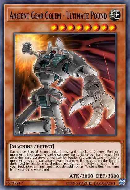 Yu-Gi-Oh! Ancient Gear Golem - Ultimate Pound - LDS1-EN085 - Common - 1st Edition
