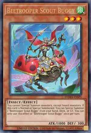 Yu-Gi-Oh! Beetrooper Scout Buggy - DAMA-ENSP1 - Ultra Rare - Limited