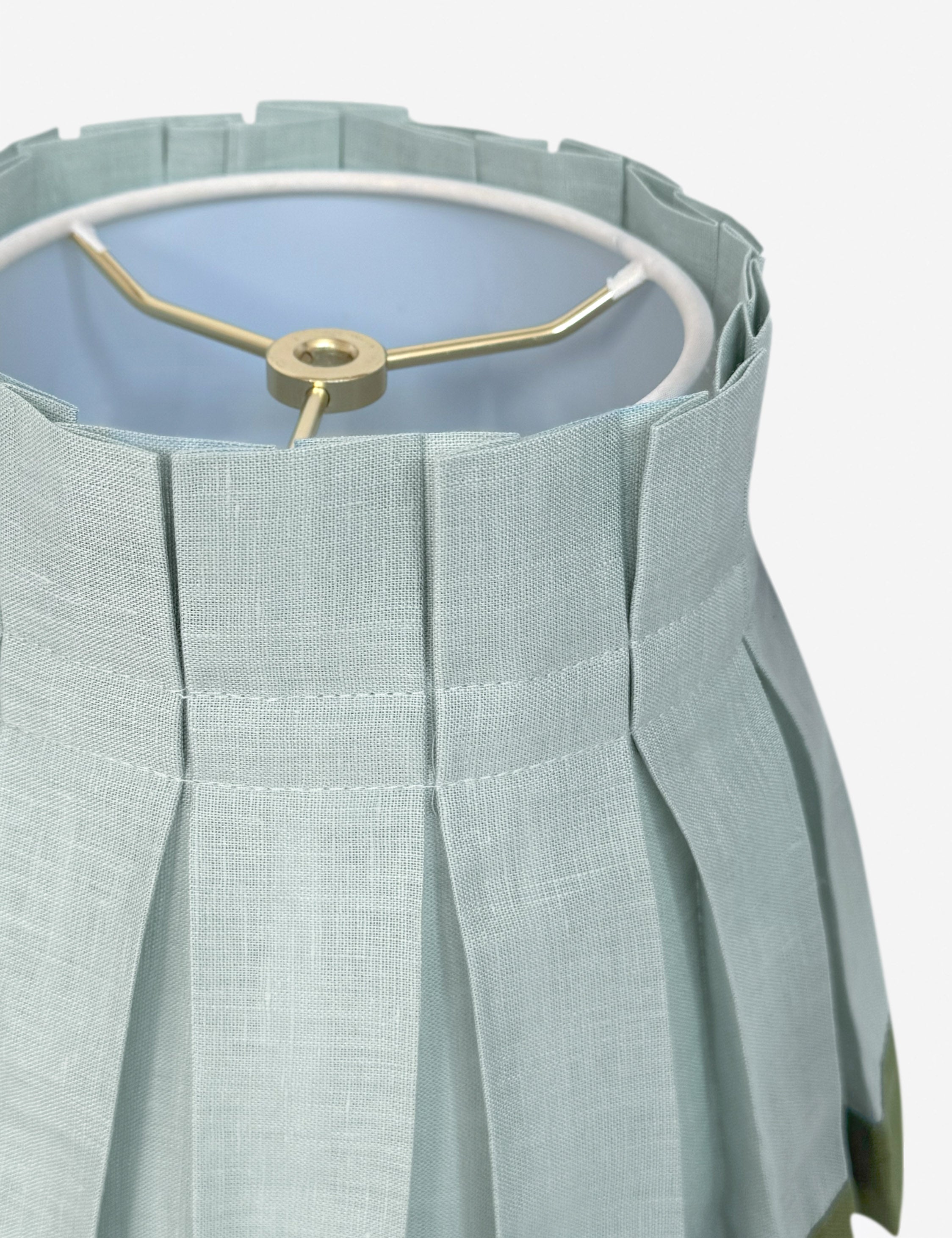 Lulu and Georgia Color Block Classic Box Pleat Lampshade by Cielle Home - view 18