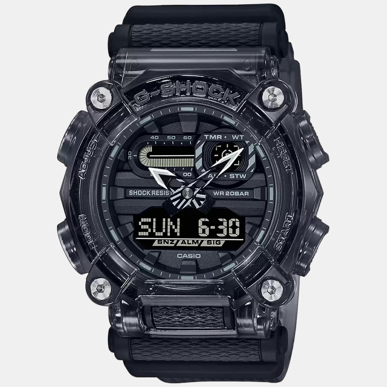 Casio G-Shock Men Quartz Black Dial Digital Resin Watch G1101 - view 2