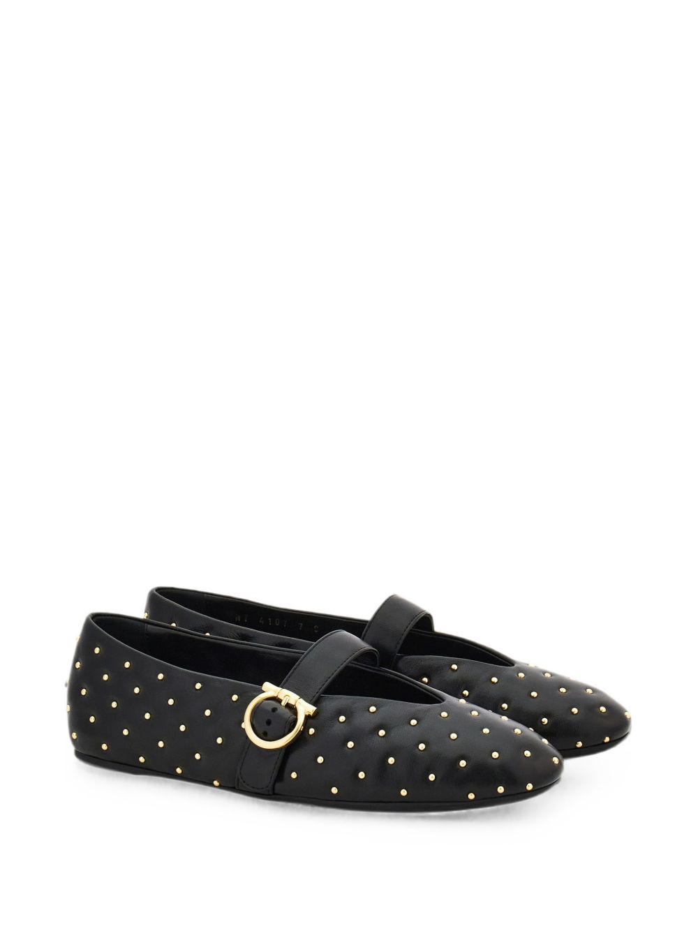 Ferragamo Flat shoes BLACK – Upper: 100% Lamb - view 4