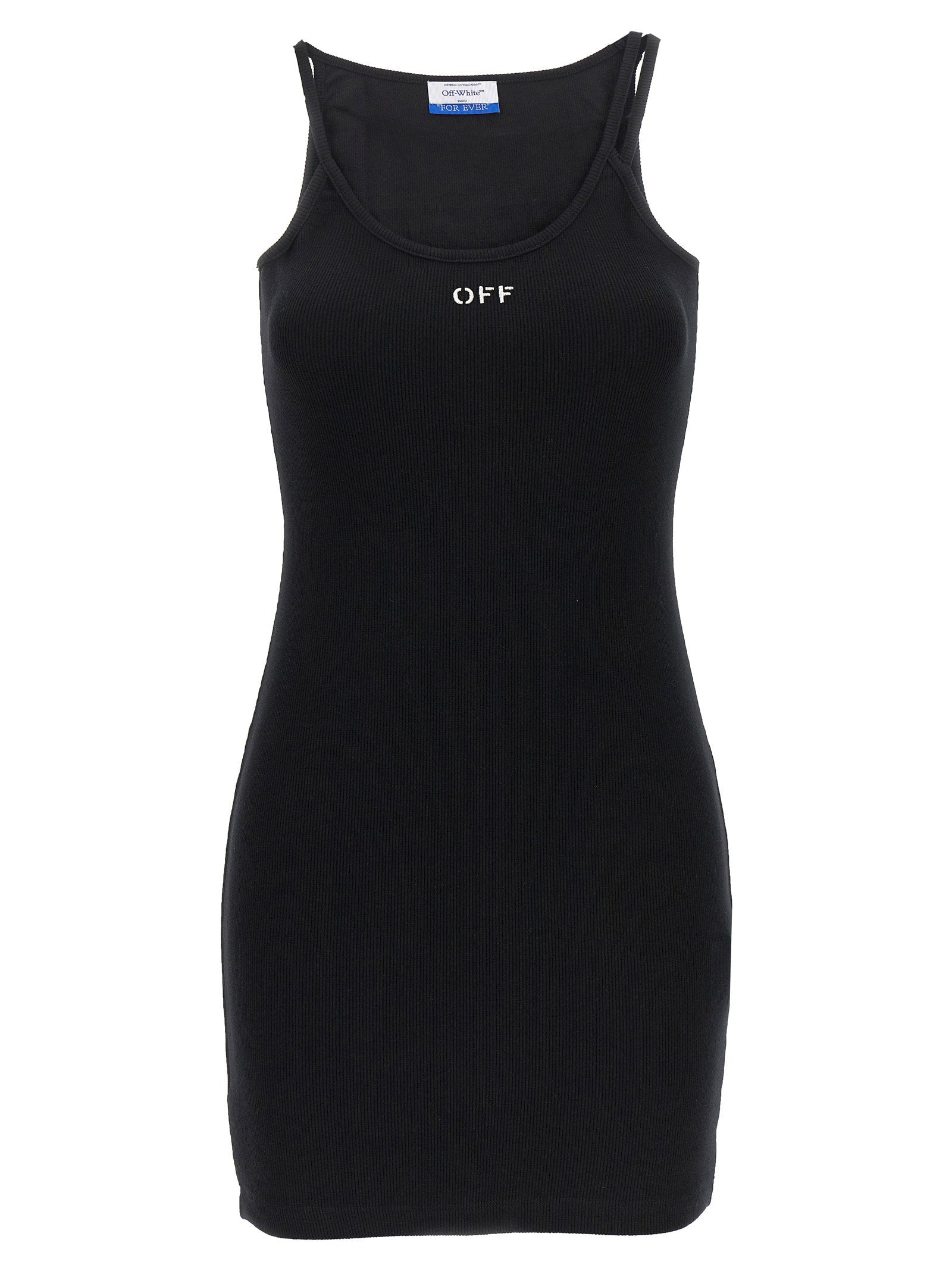 Off White Off Stamp Dress – 98% cotton, 2% elastane
