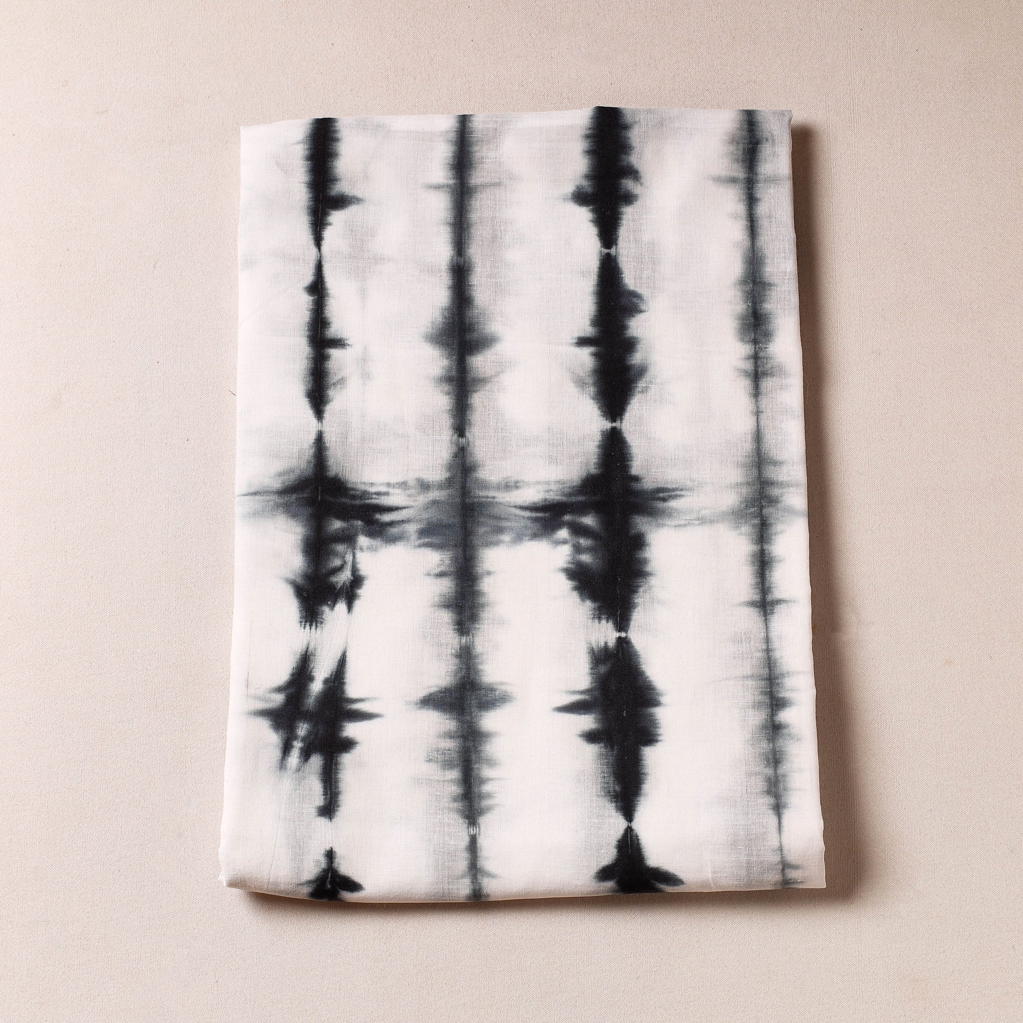 HAVELI CHRONICLES Black - Shibori Tie & Dye Cotton Precut Fabric